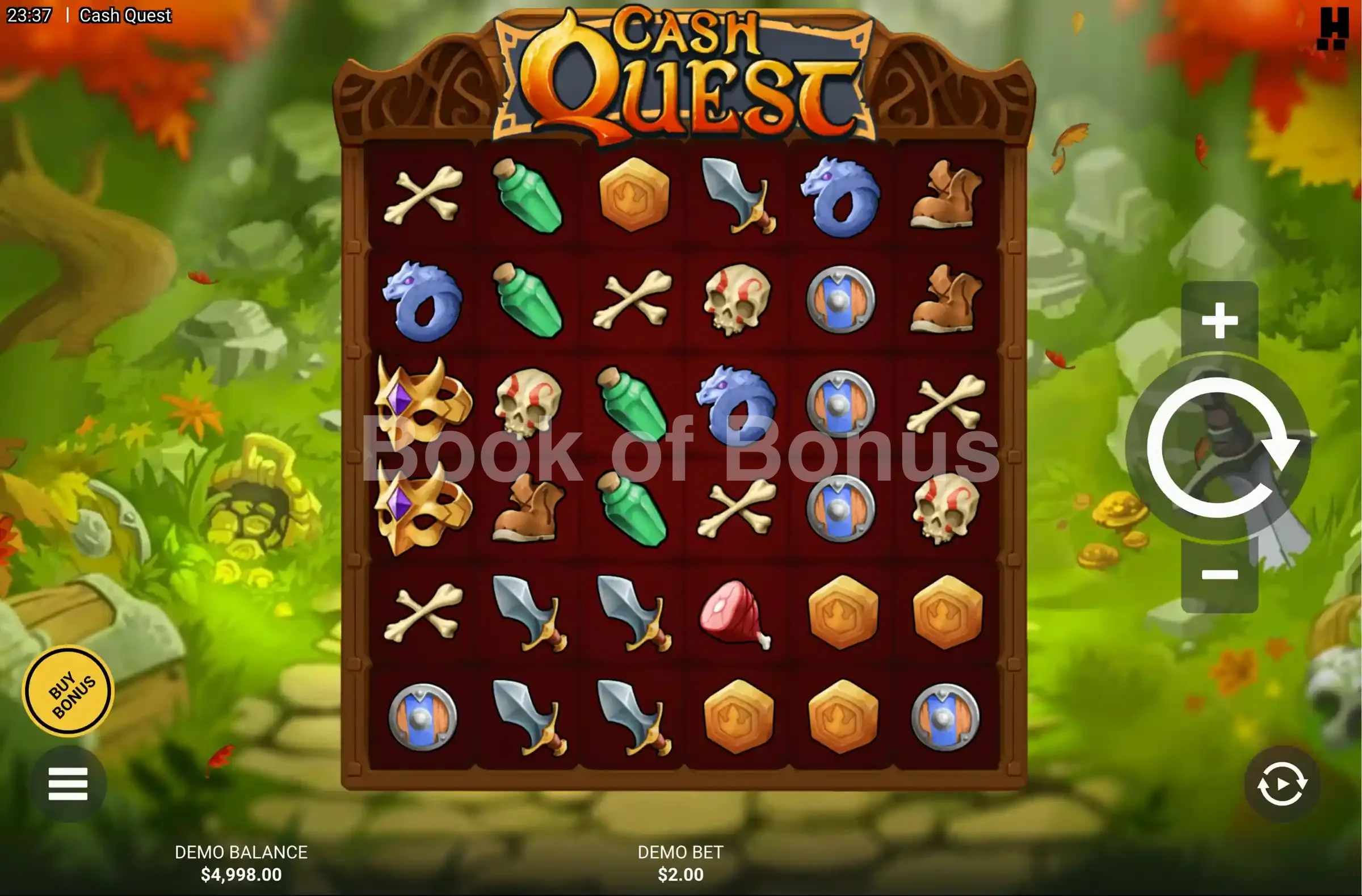 Jeu de base Cash Quest grille 6x6