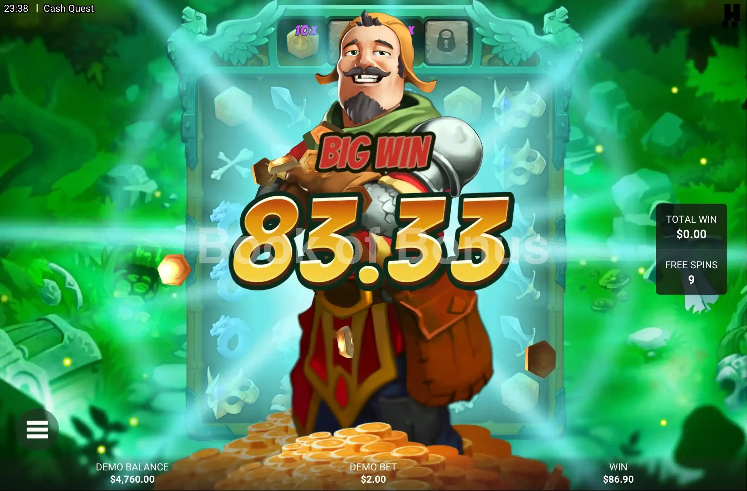 Big win sur Cash Quest