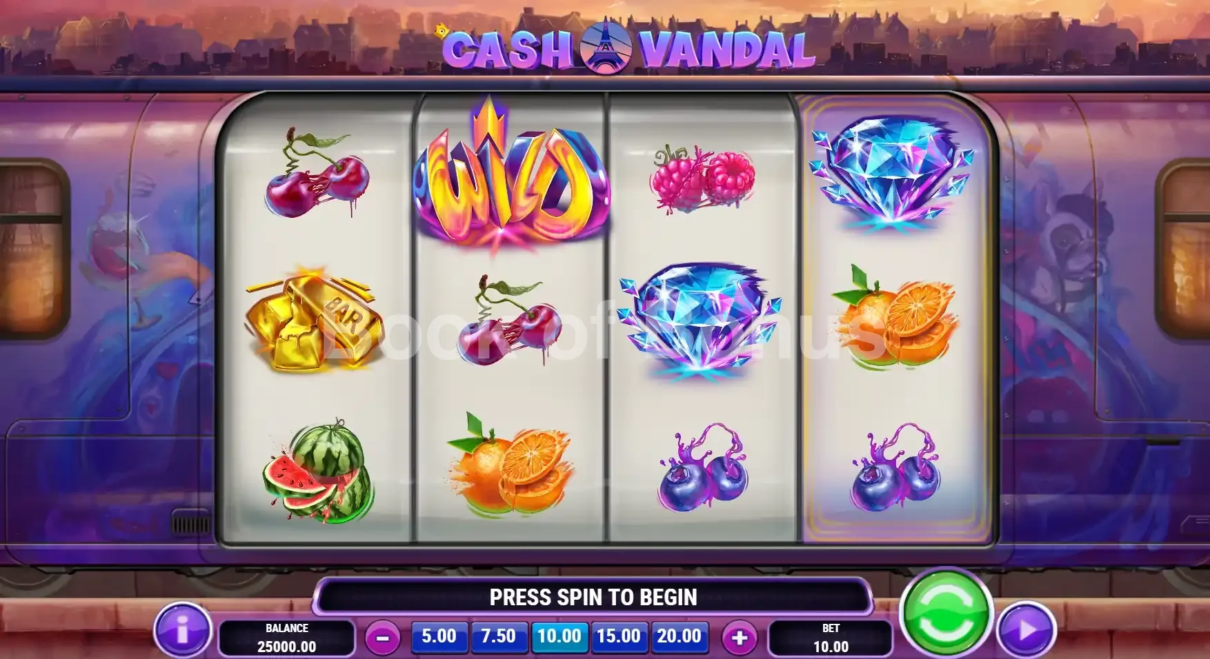 Jeu de base Cash Vandal