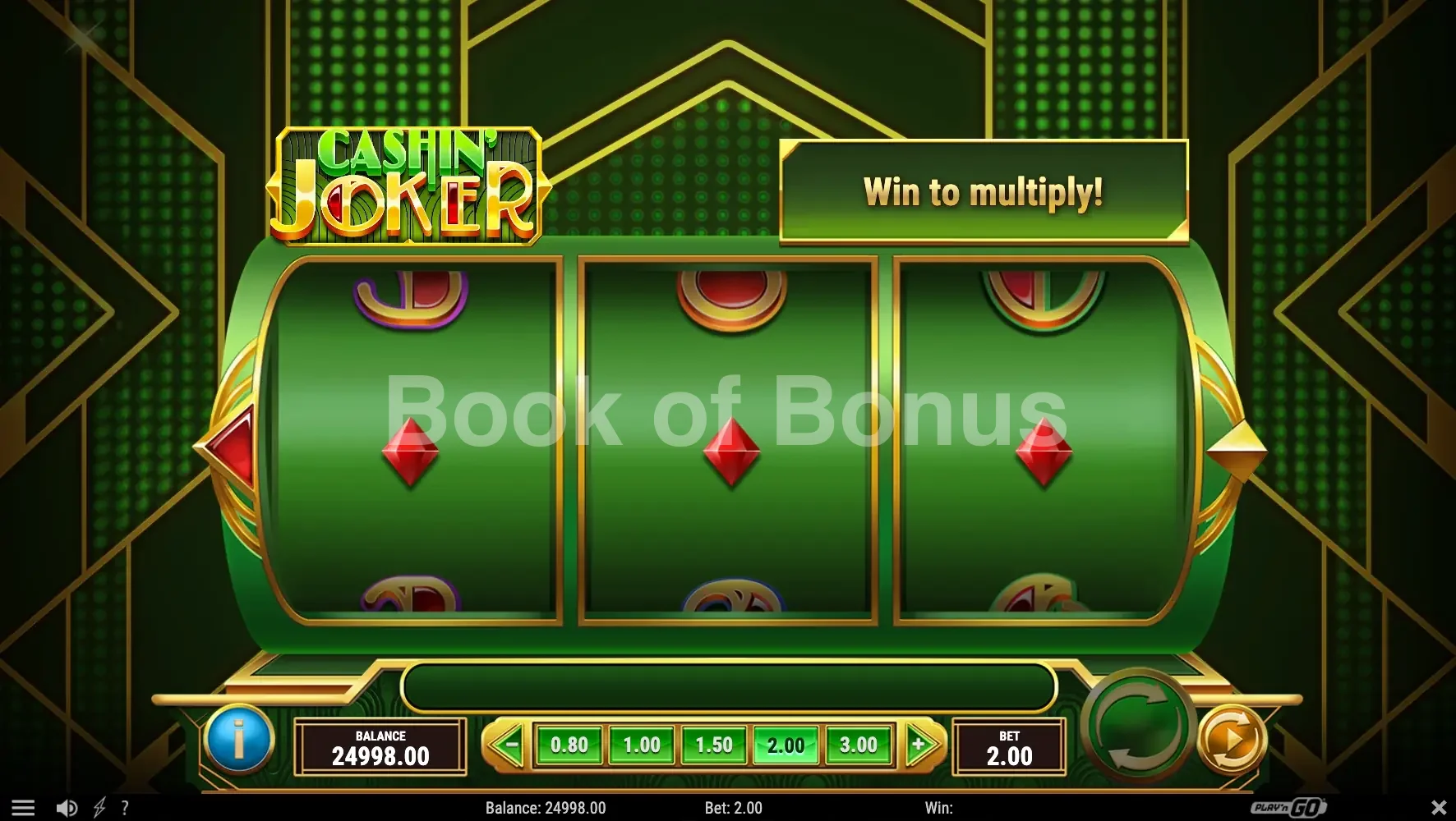Jeu de base Cashin' Joker