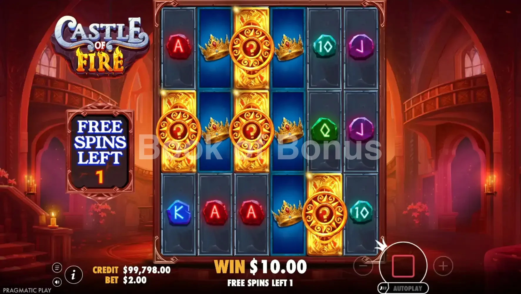 Castle of Fire par Pragmatic Play - tours gratuits