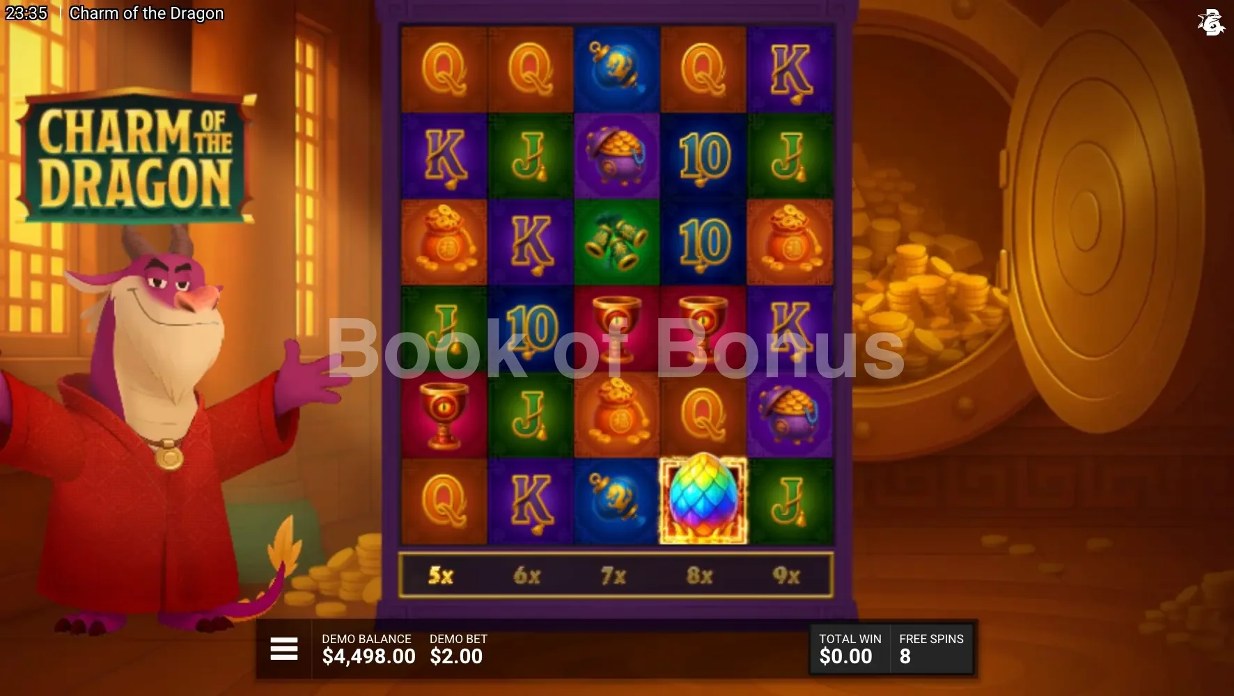 Charm of the Dragon par Hacksaw Gaming - tours gratuits