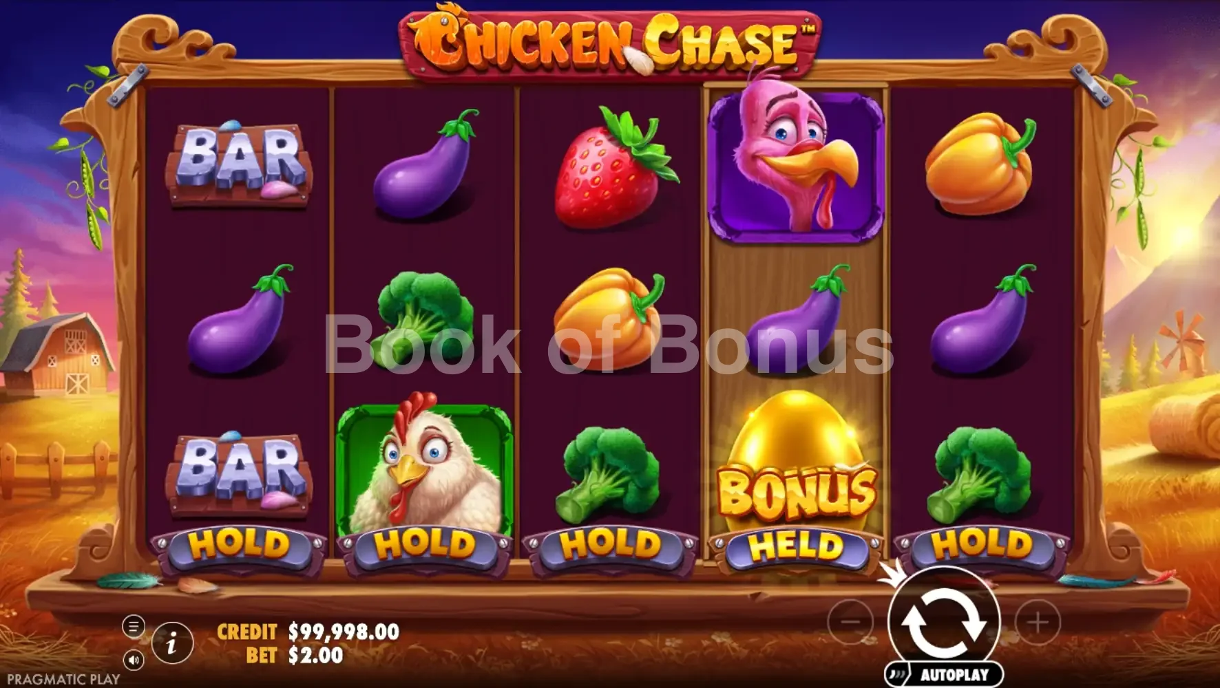 Jeu de base Chicken Chase