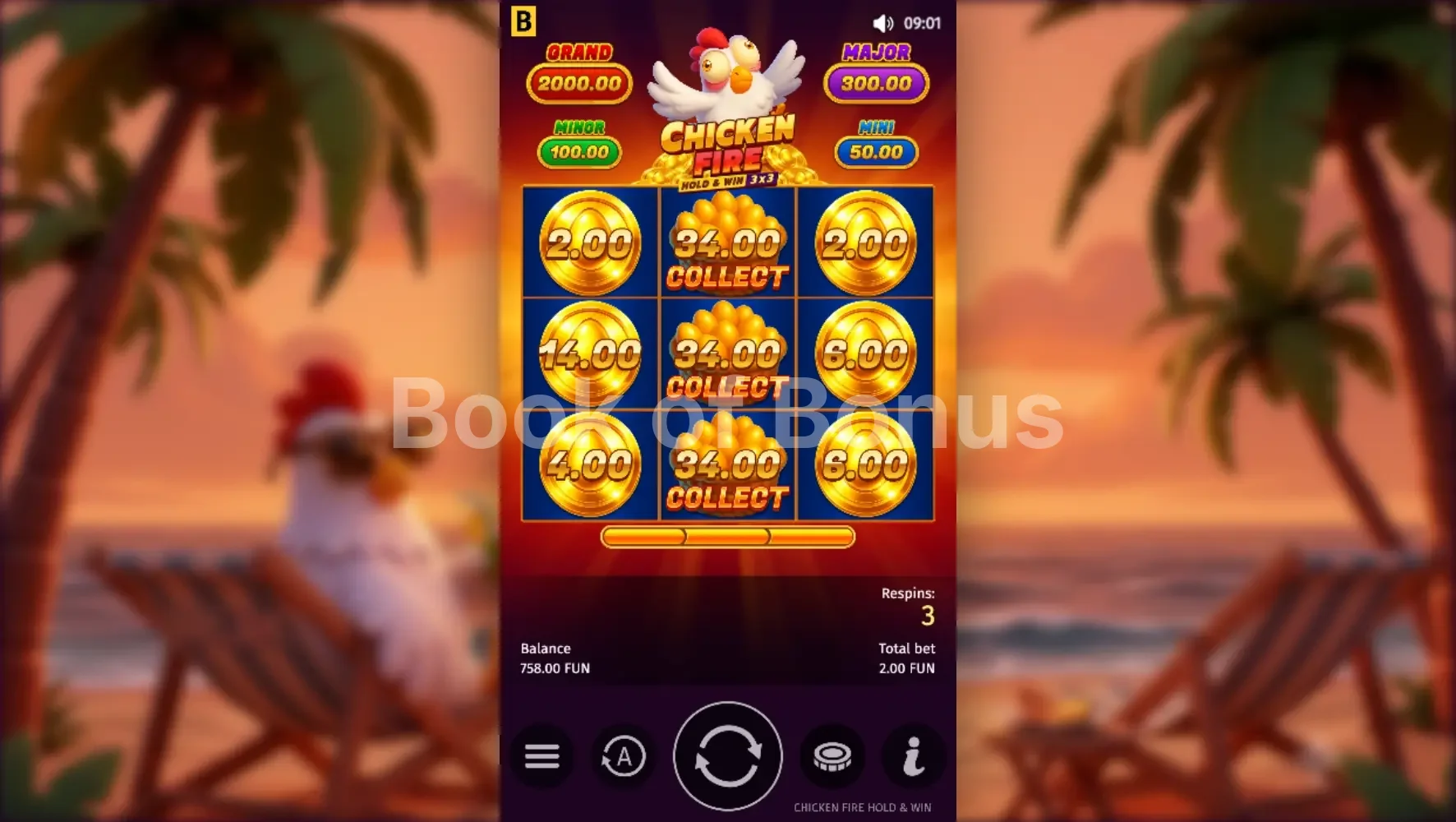 Chicken Fire par BGaming - tours gratuits