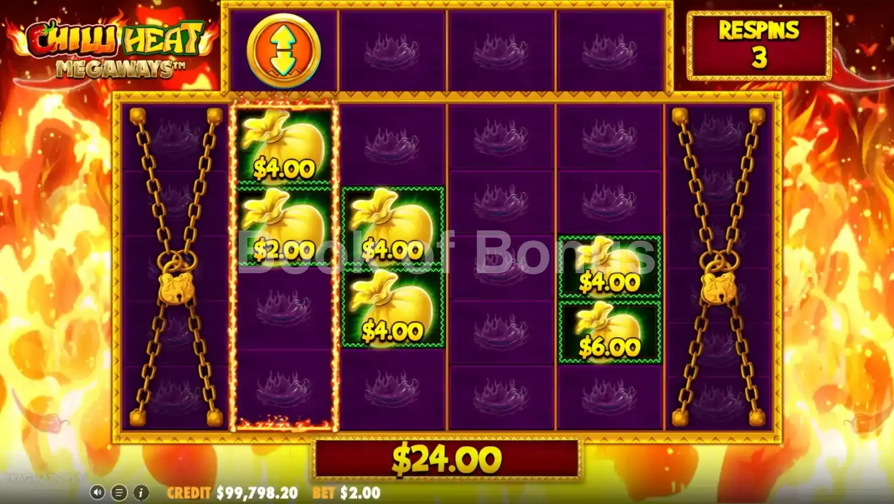 Chilli Heat Megaways par Pragmatic Play - tours gratuits