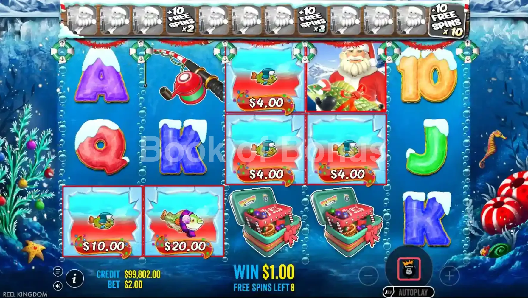 Christmas Big Bass Bonanza par Reel Kingdom - tours gratuits