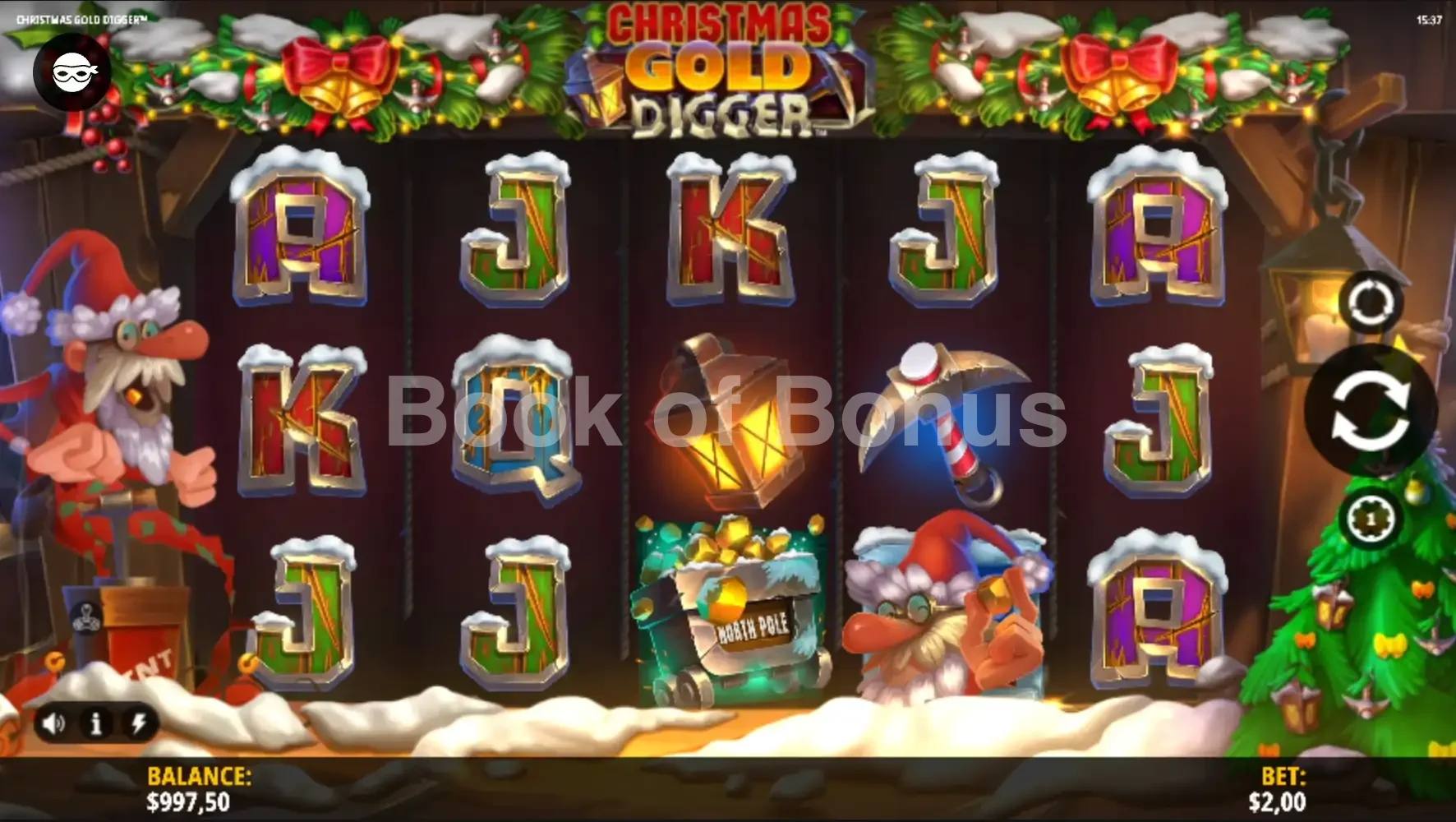 Jeu de base Christmas Gold Digger
