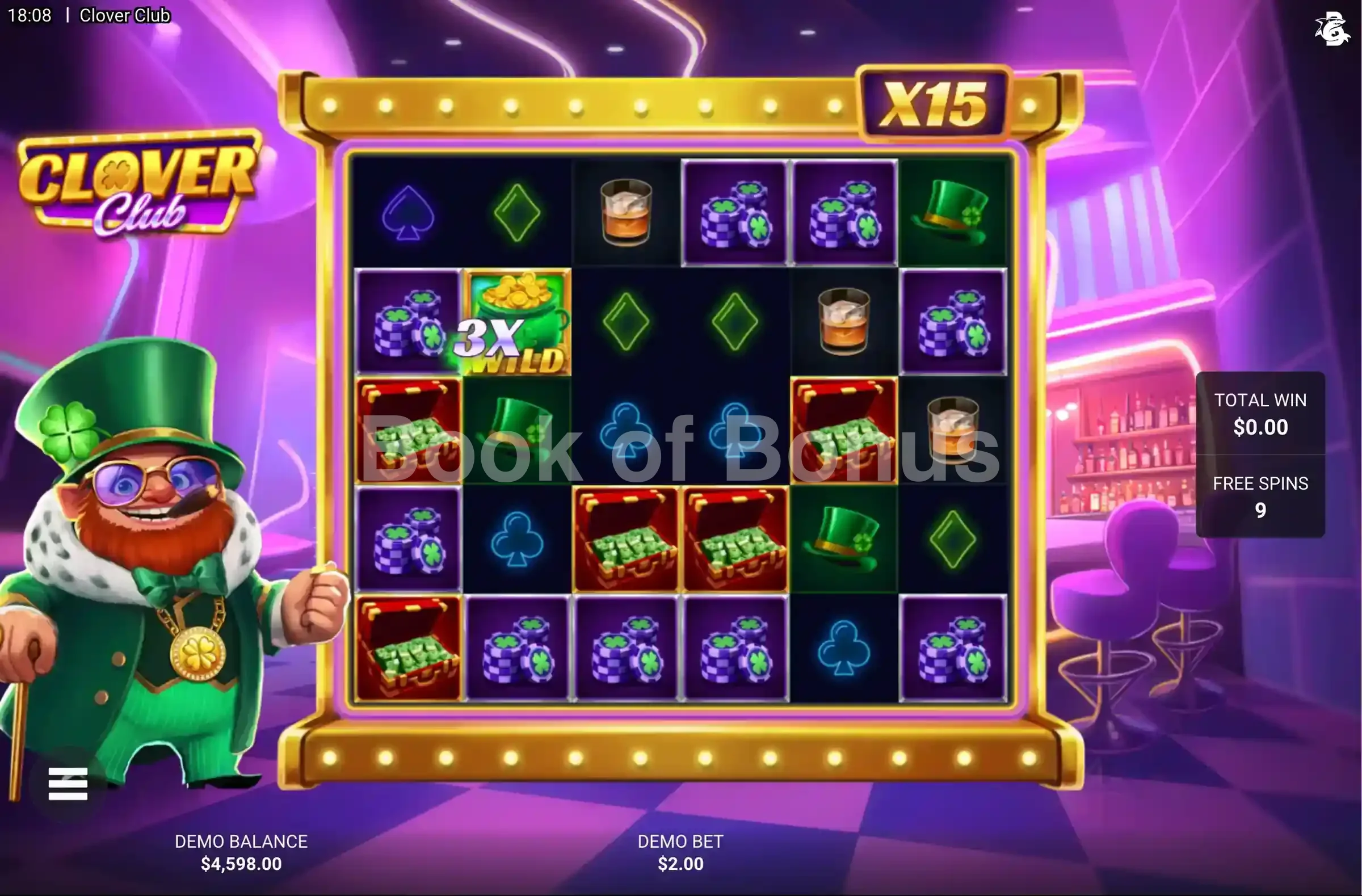 Clover Club par Hacksaw Gaming - tours gratuits