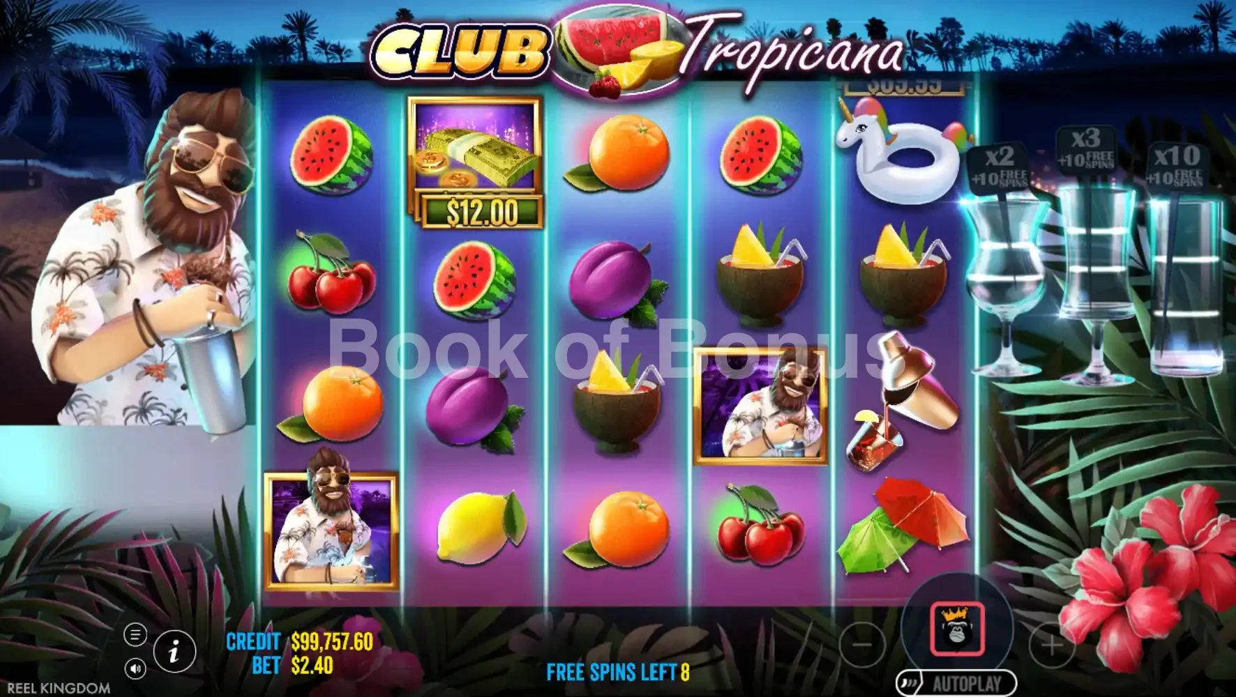Club Tropicana par Reel Kingdom - tours gratuits