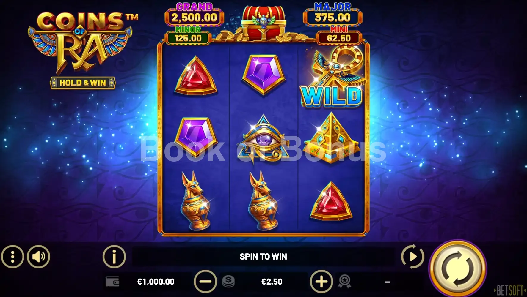 Jeu de base Coins of Ra