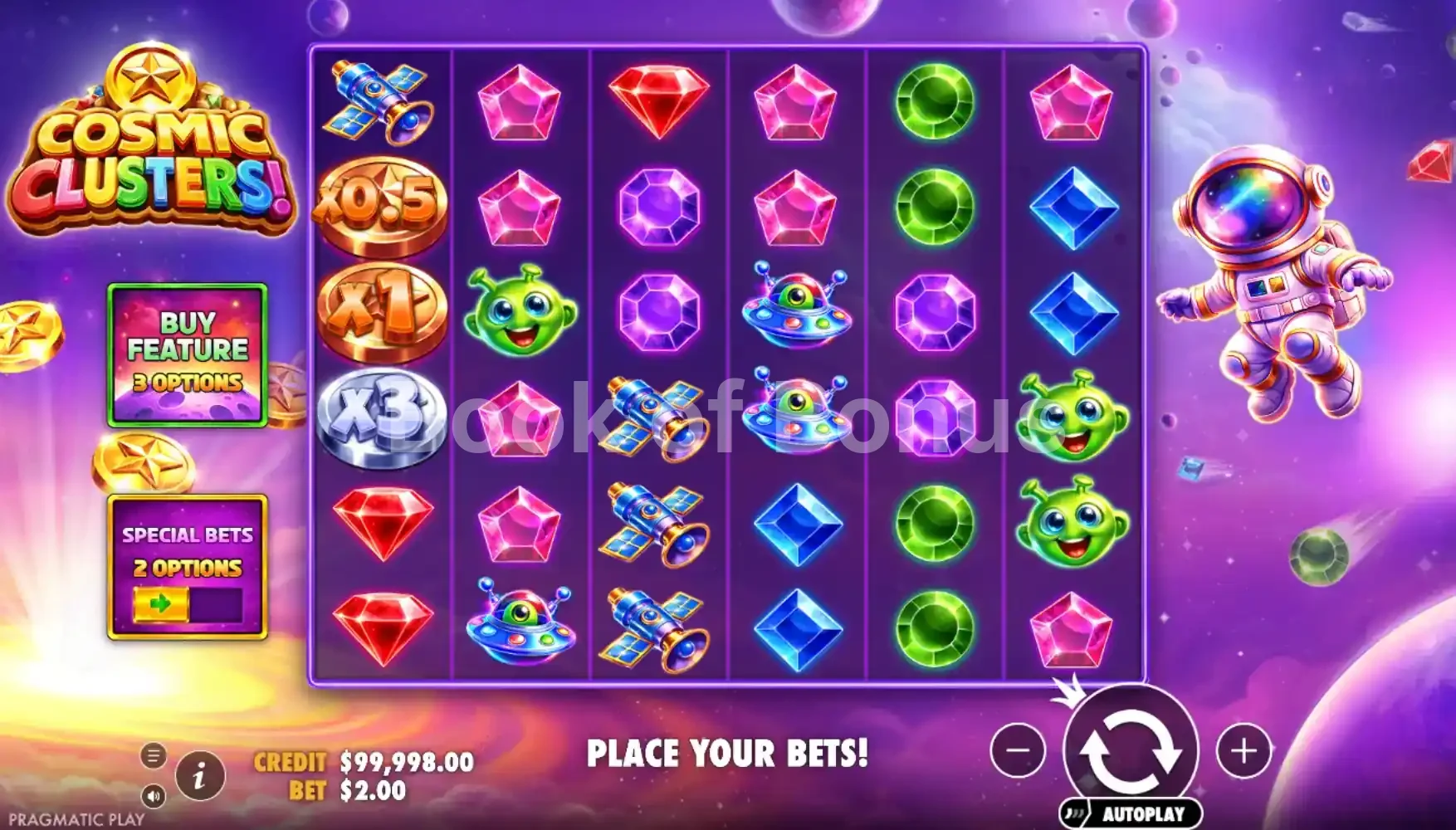 Jeu de base Cosmic Clusters