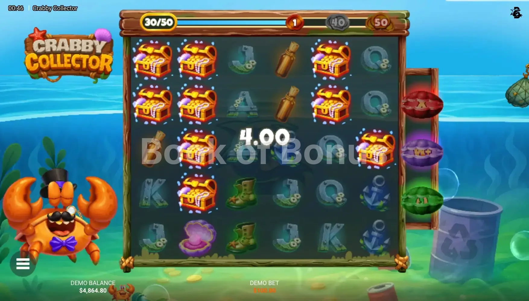 Gros gain Crabby Collector