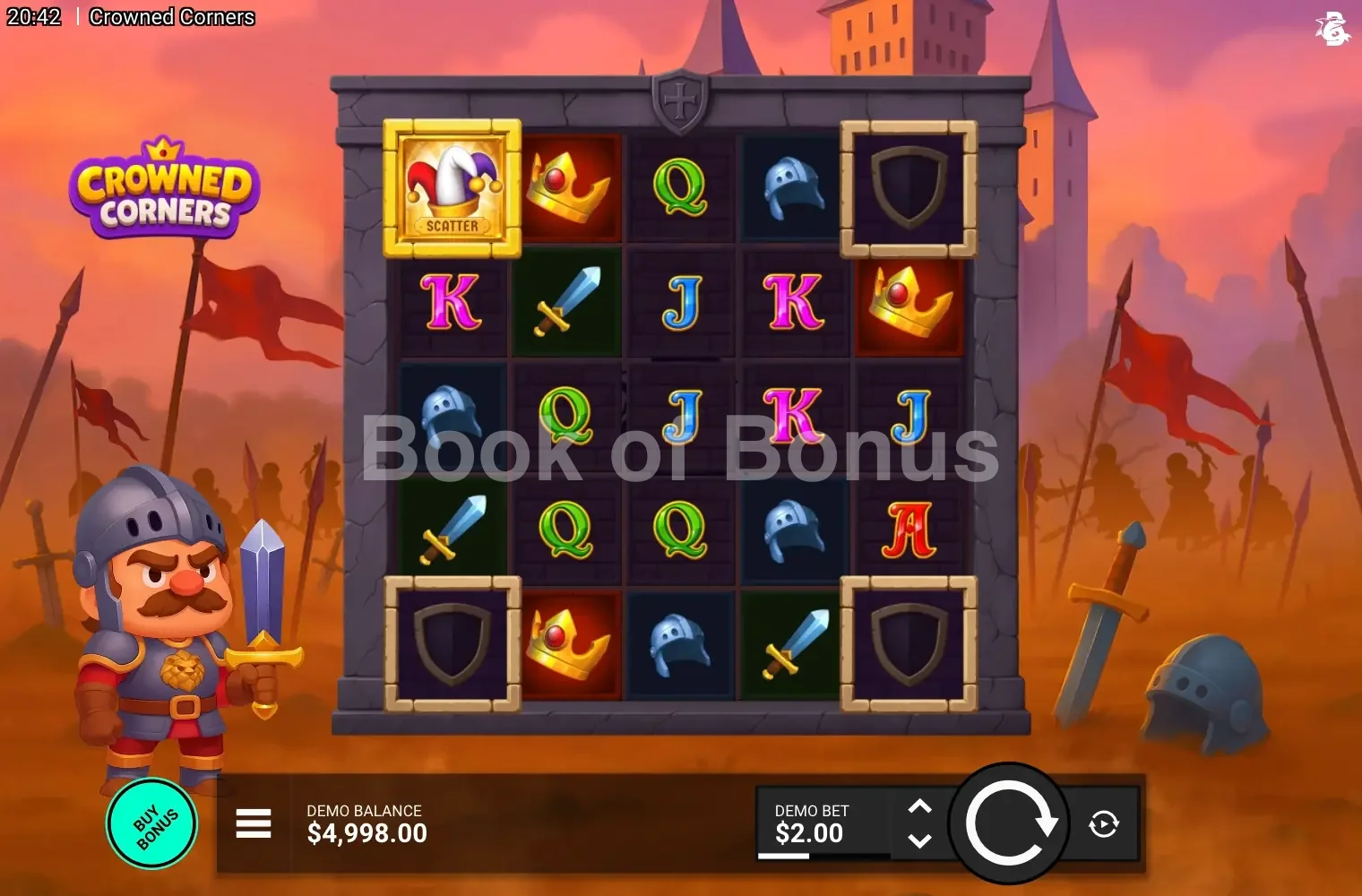 Jeu de base Crowned Corners