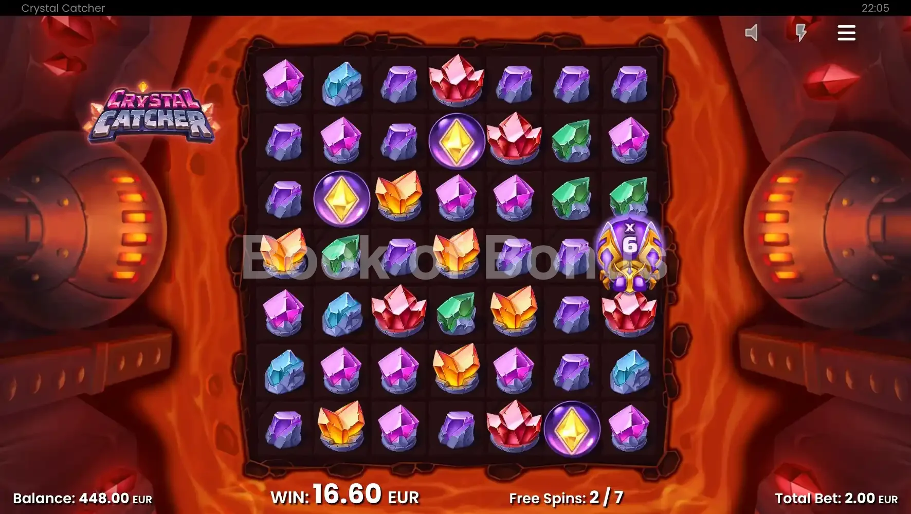 Crystal Catcher par Push Gaming - tours gratuits