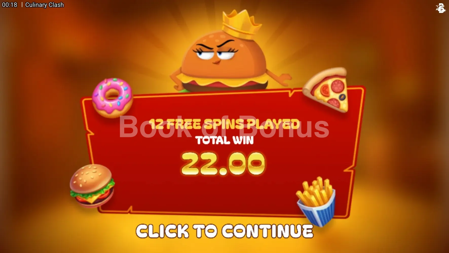 Culinary Clash par Hacksaw Gaming - gros gain