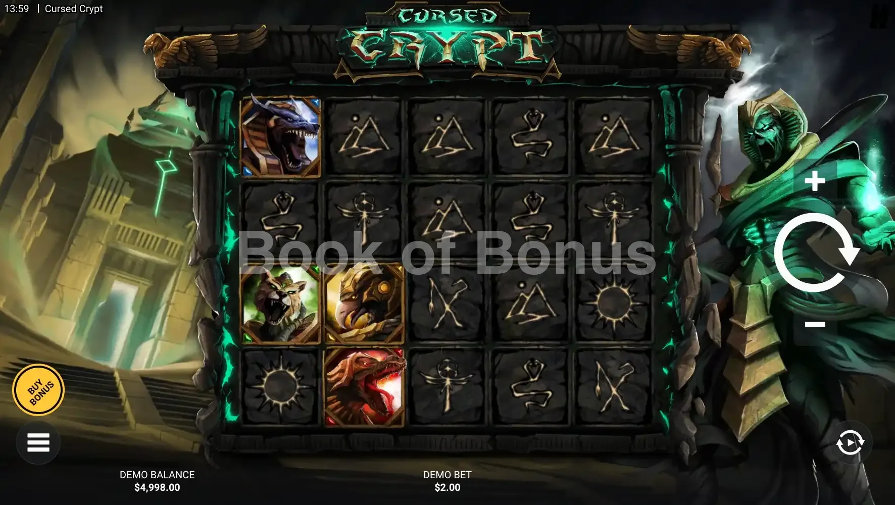 Jeu de base Cursed Crypt
