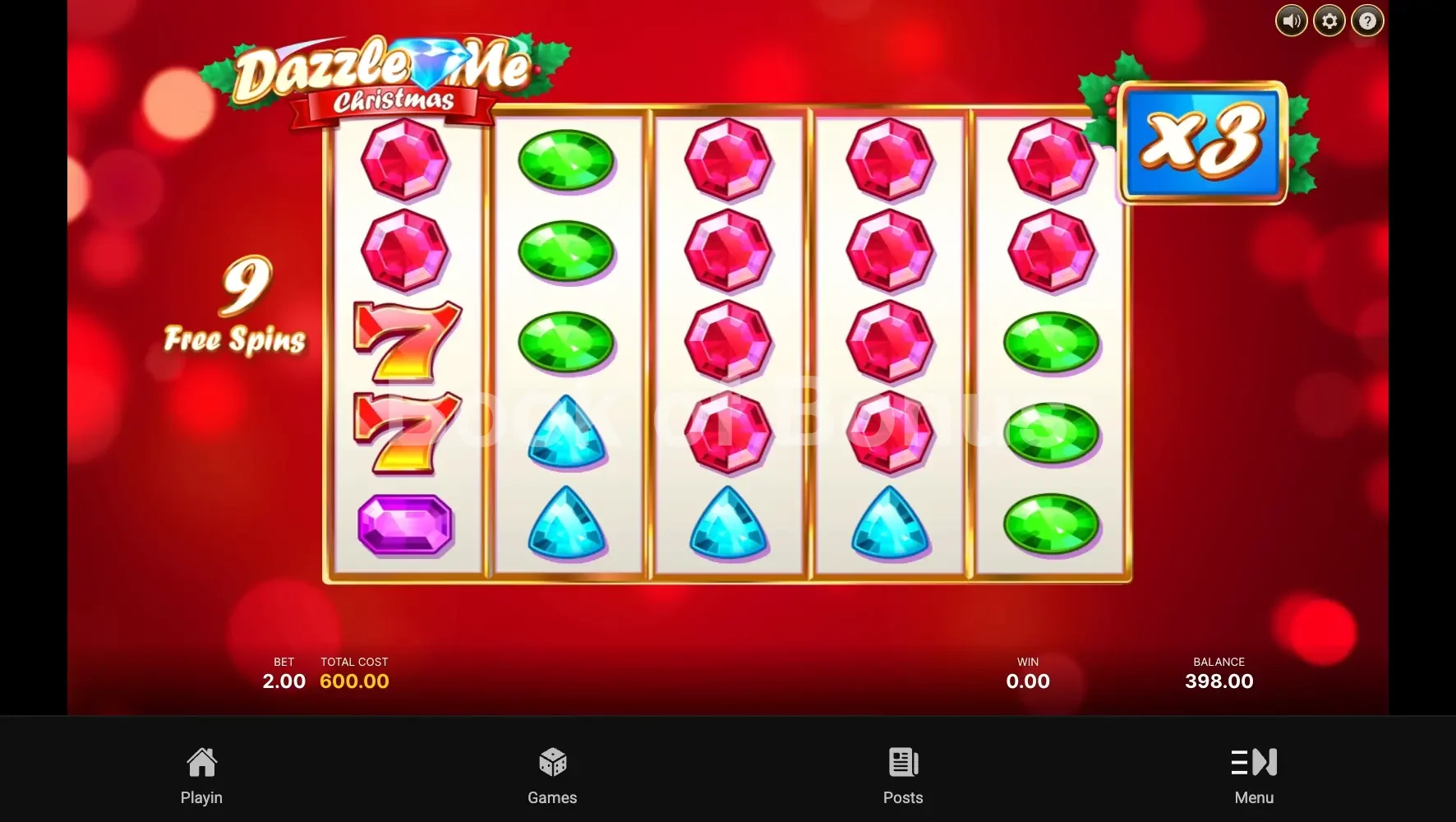 Dazzle Me Christmas par NetEnt - tours gratuits