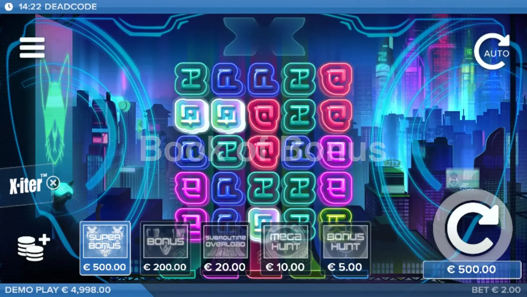 Options bonus buy Deadcode