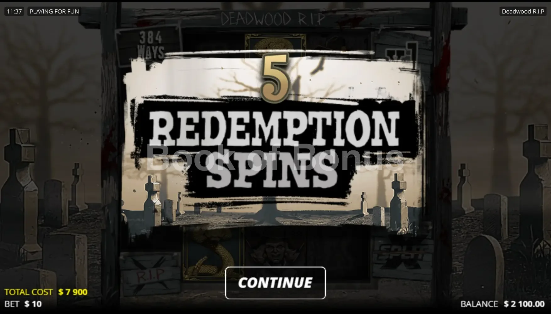 Tours gratuits Deadwood R.I.P.