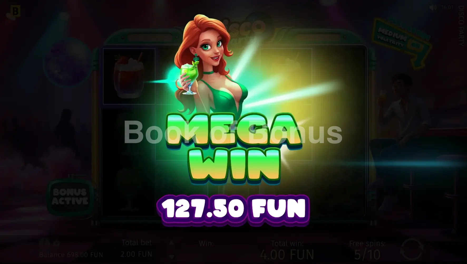 Disco Party par BGaming - gros gain
