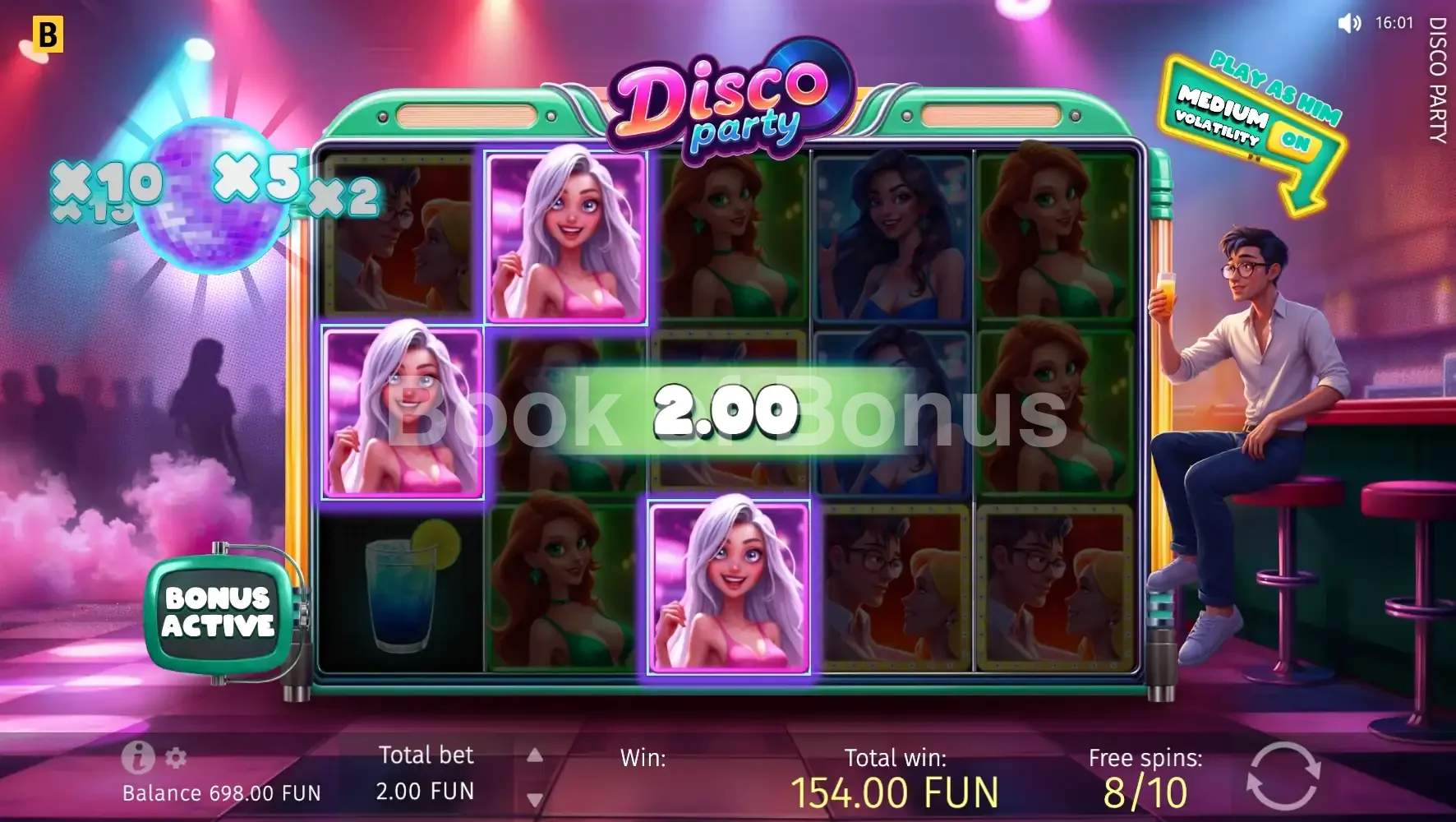 Disco Party par BGaming - tours gratuits