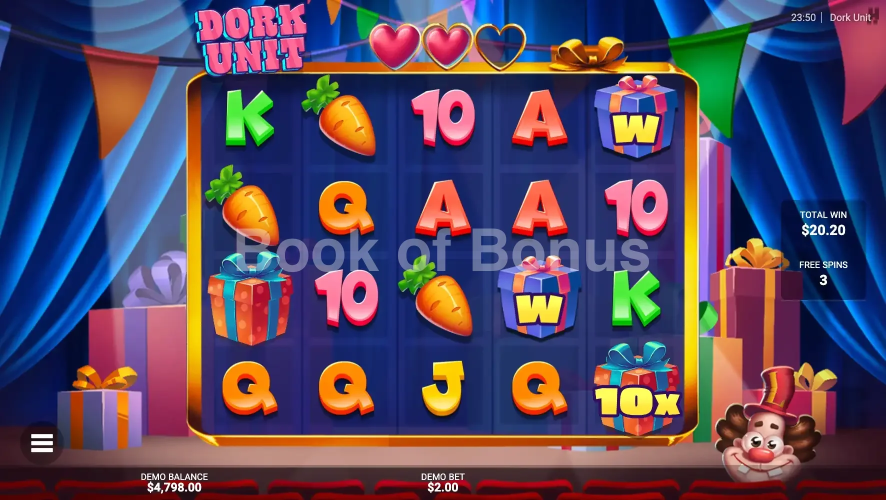 Tours gratuits Dork Unit