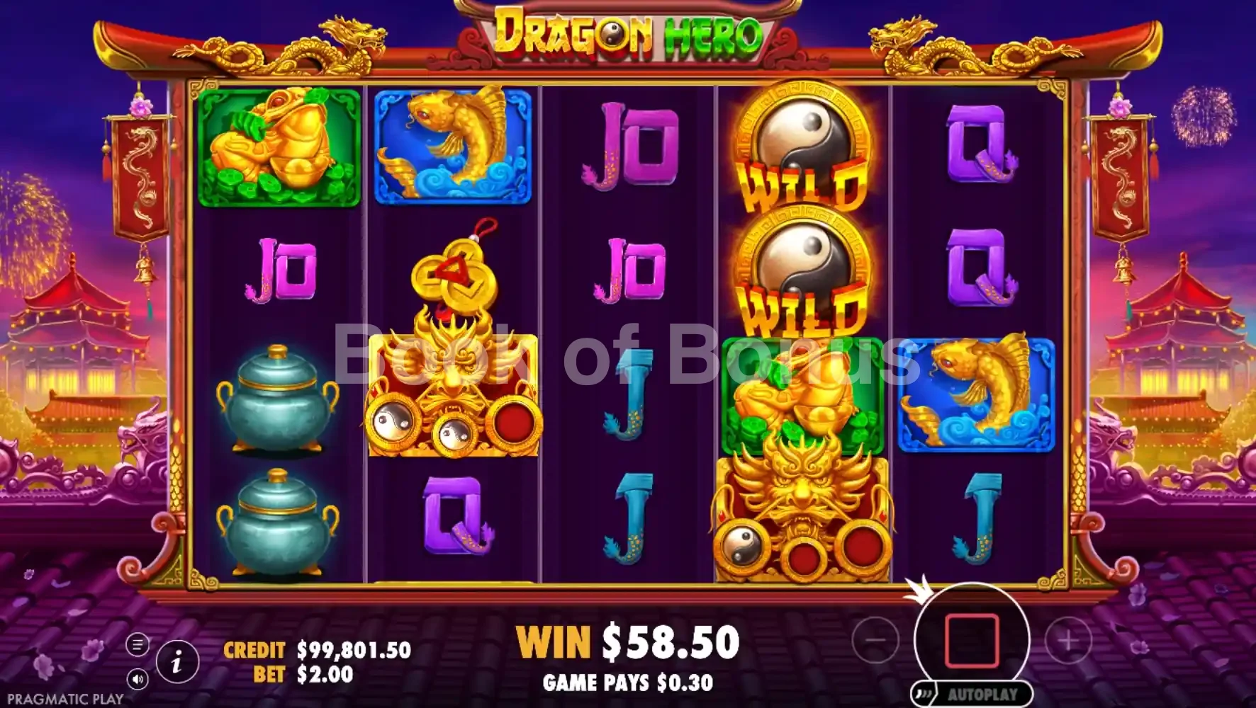 Dragon Hero par Pragmatic Play - tours gratuits