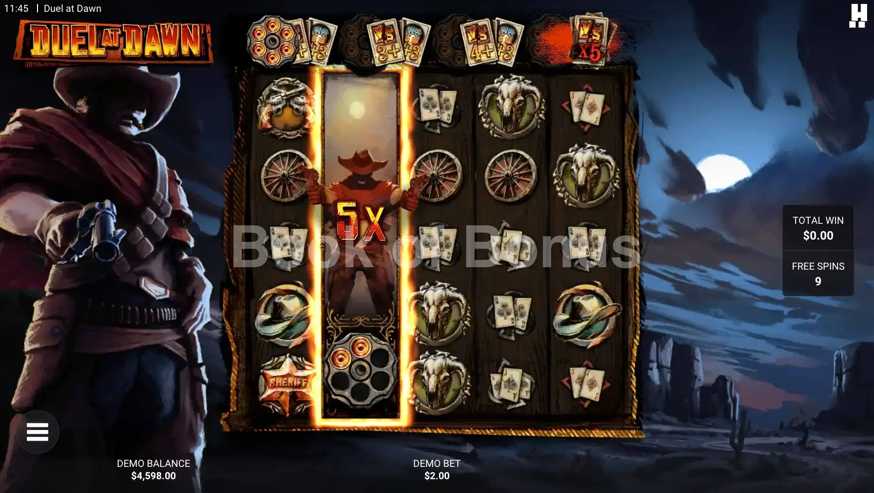 Duel At Dawn par Hacksaw Gaming - tours gratuits