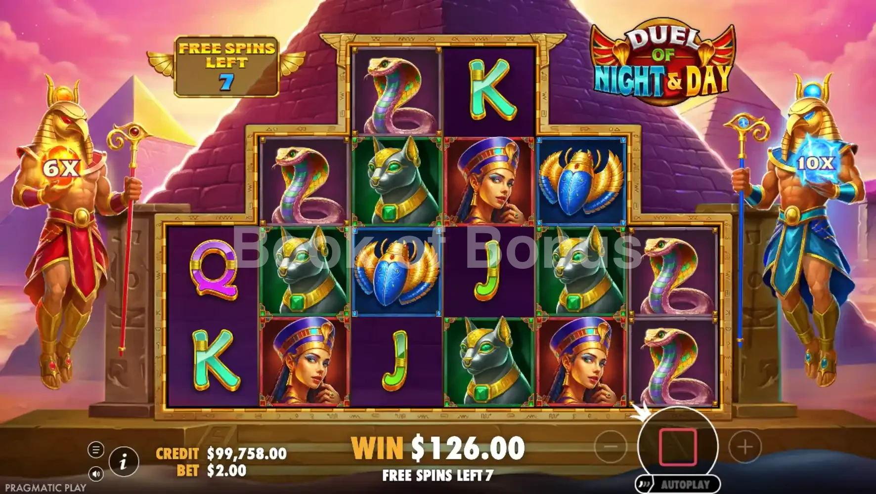Duel of Night & Day par Pragmatic Play - tours gratuits