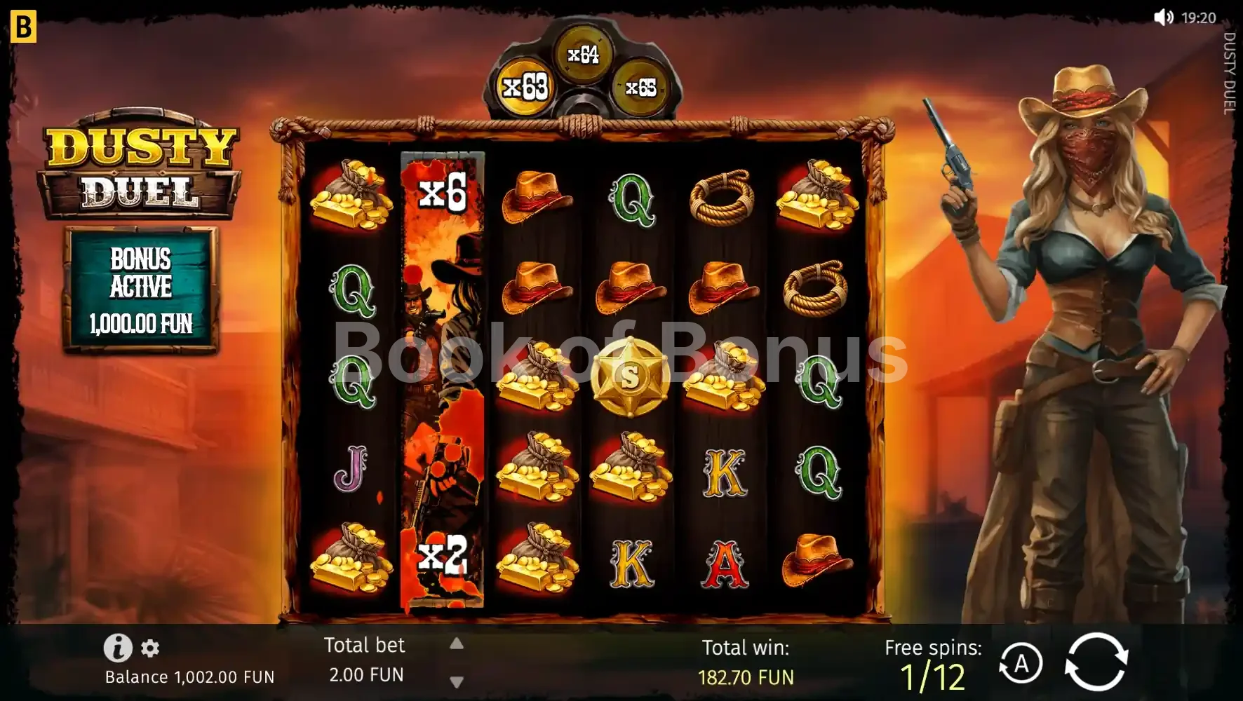 Dusty Duel par BGaming - tours gratuits