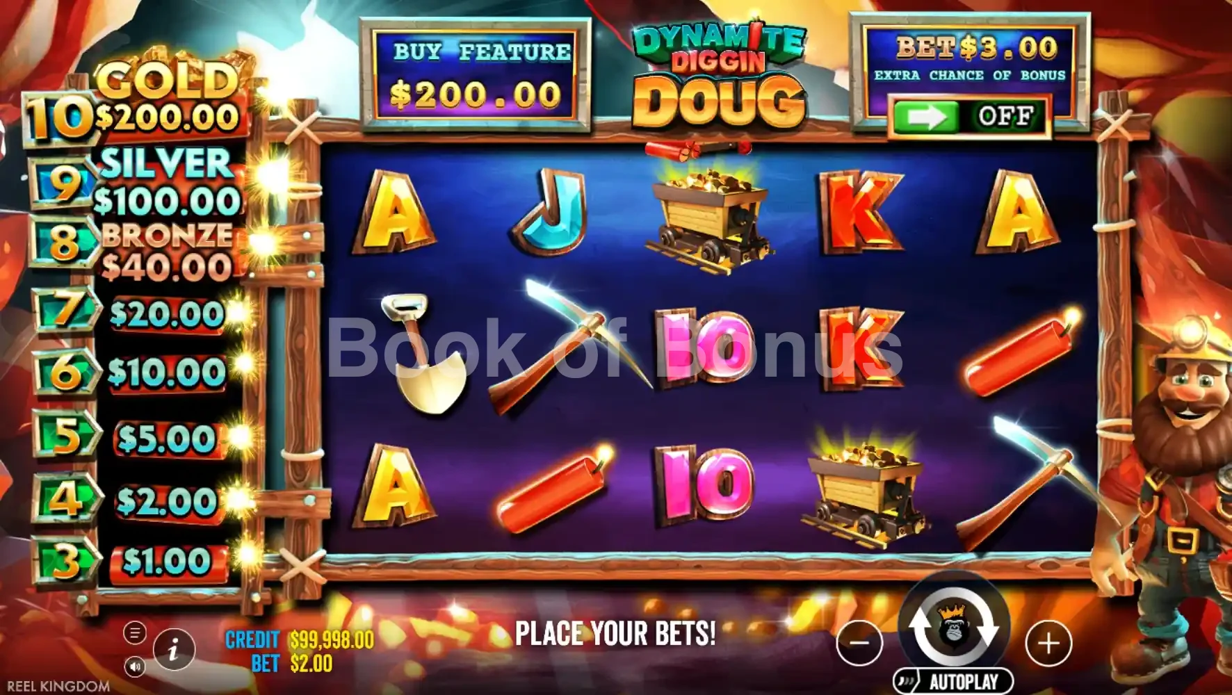 Jeu de base Dynamite Diggin Doug