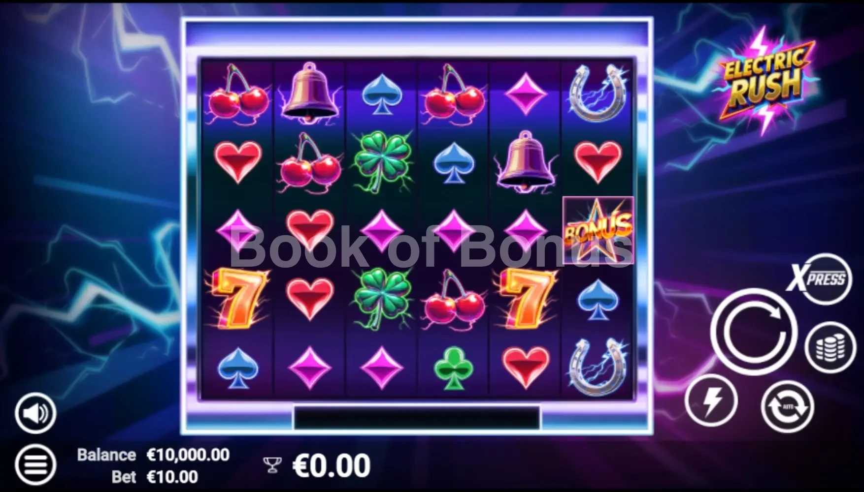Electric Rush par Avatar UX - jeu de base et disposition des rouleaux