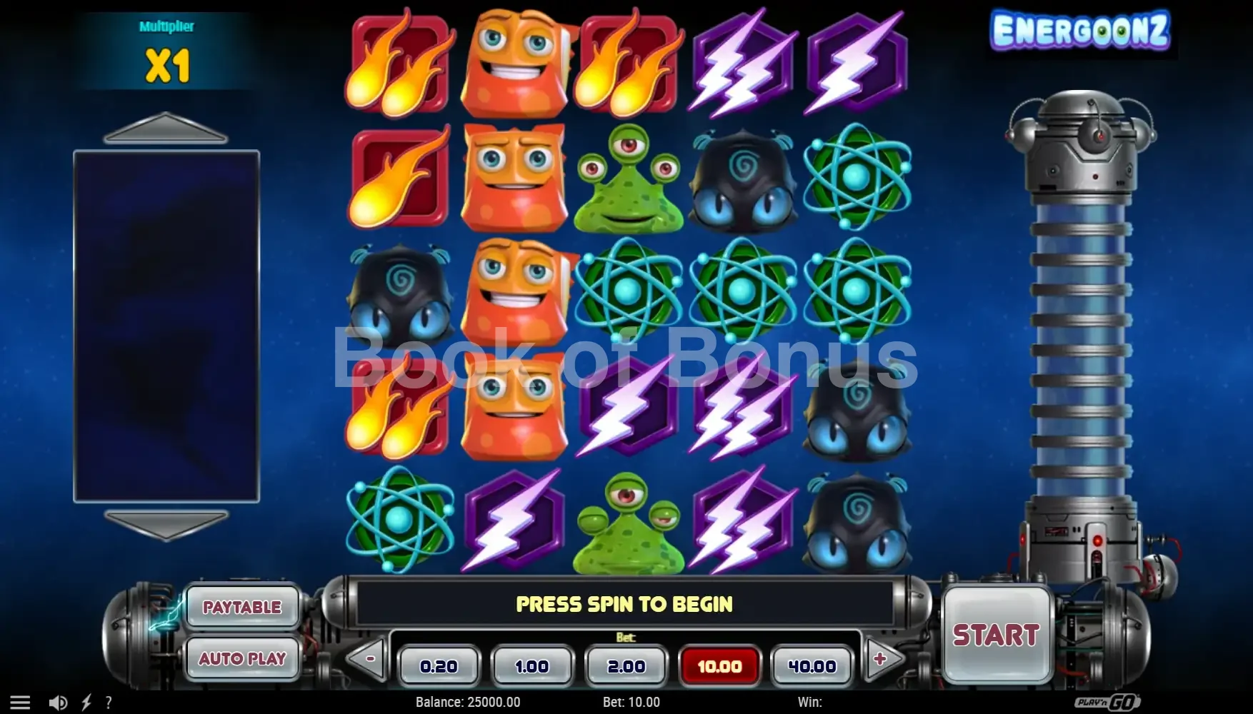 Jeu de base Energoonz