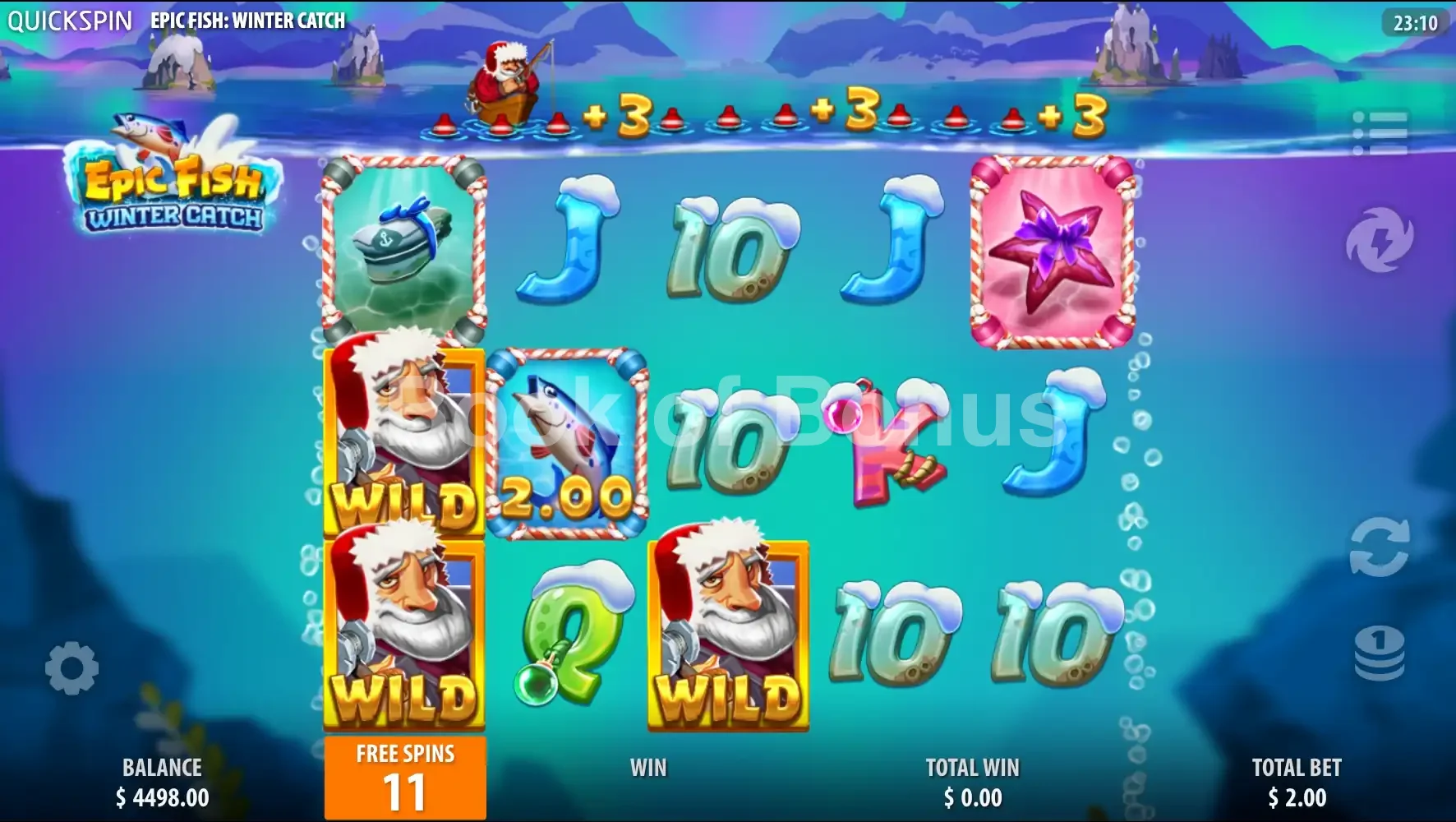Epic Fish Winter Catch par Quickspin - tours gratuits