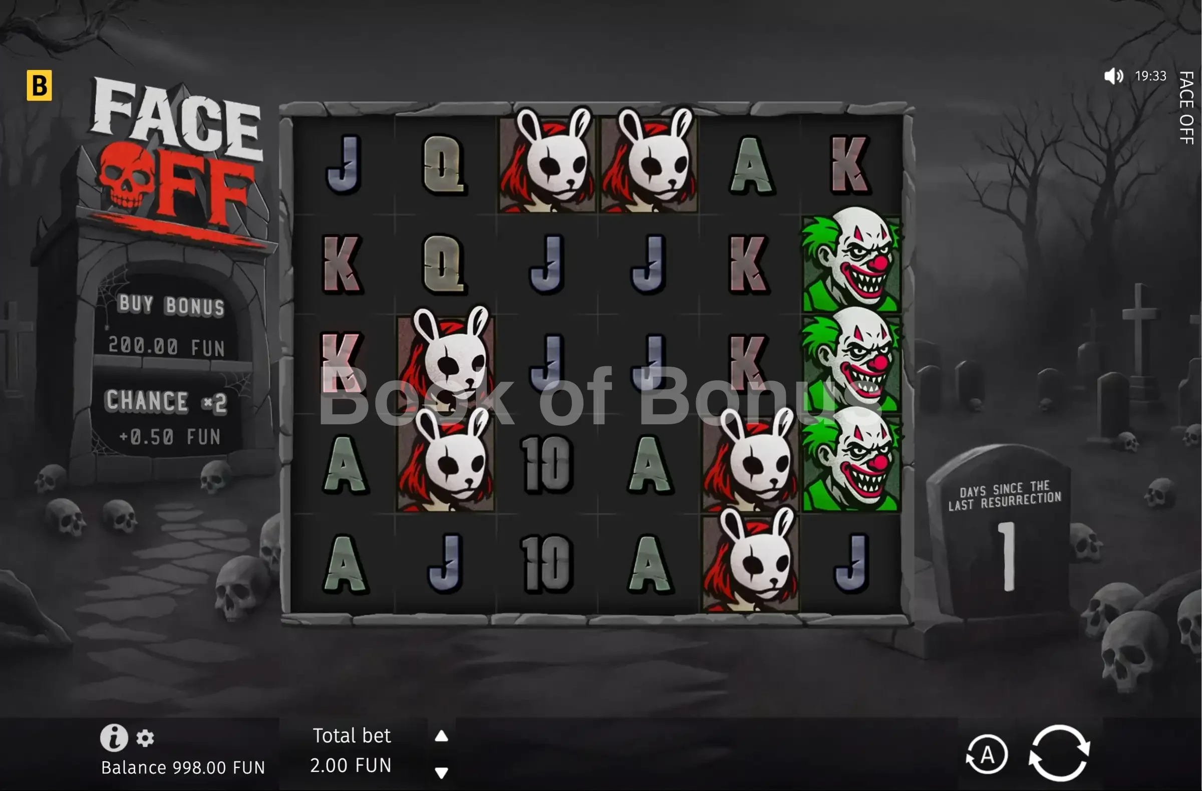 Jeu de base Face Off