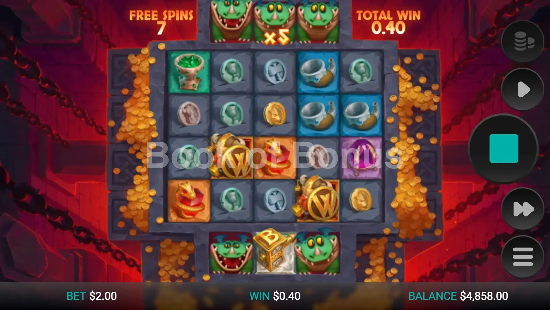 Tours gratuits Fang's Inferno Dream Drop