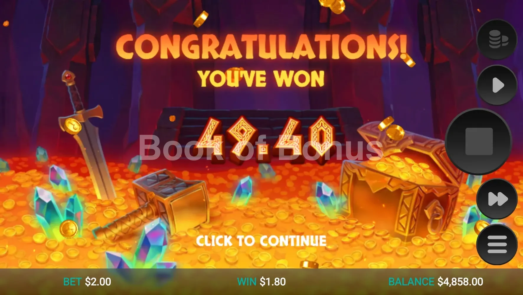 Gros gain Fang's Inferno Dream Drop