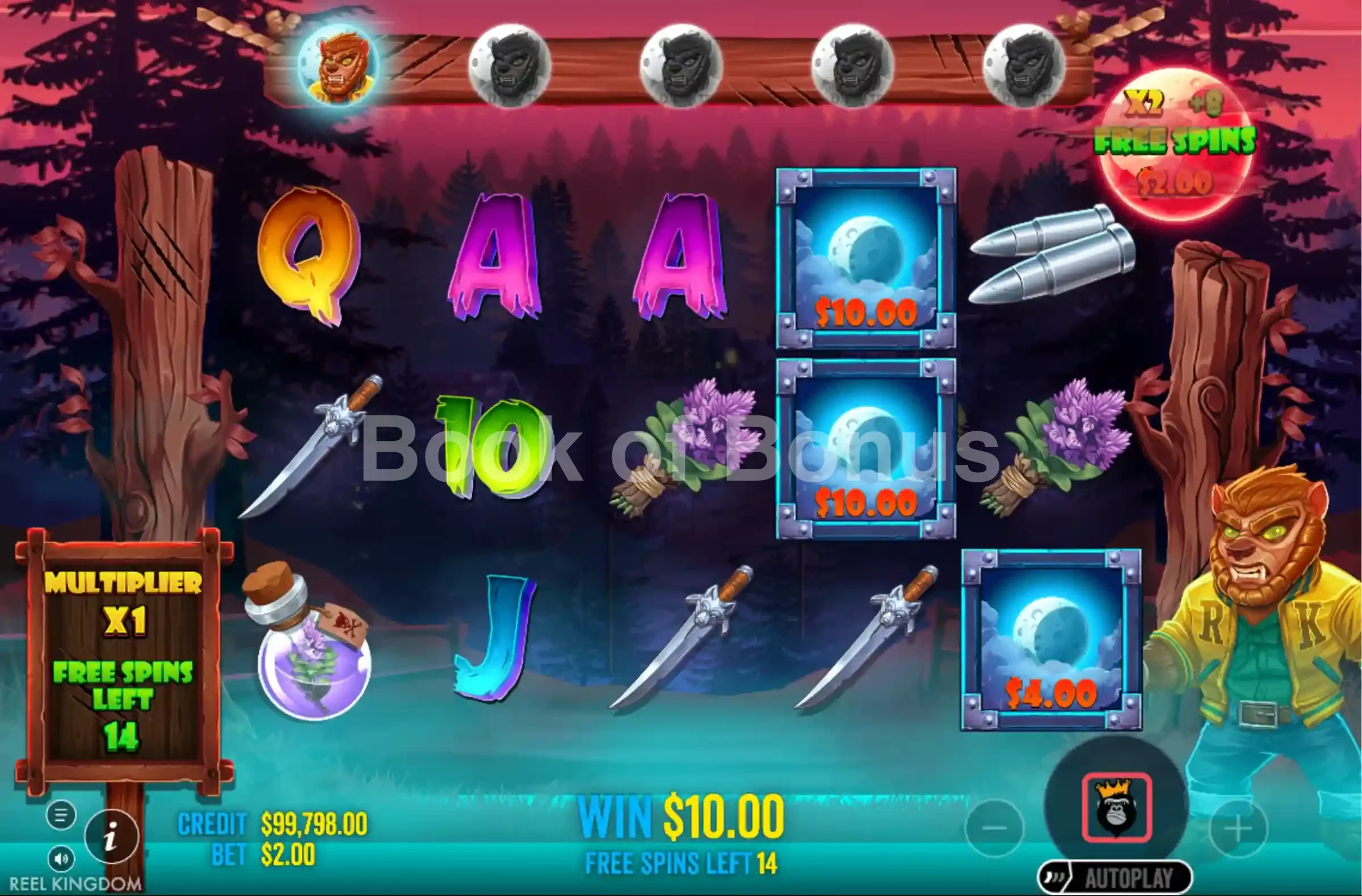 Fangtastic Freespins par Pragmatic Play - tours gratuits