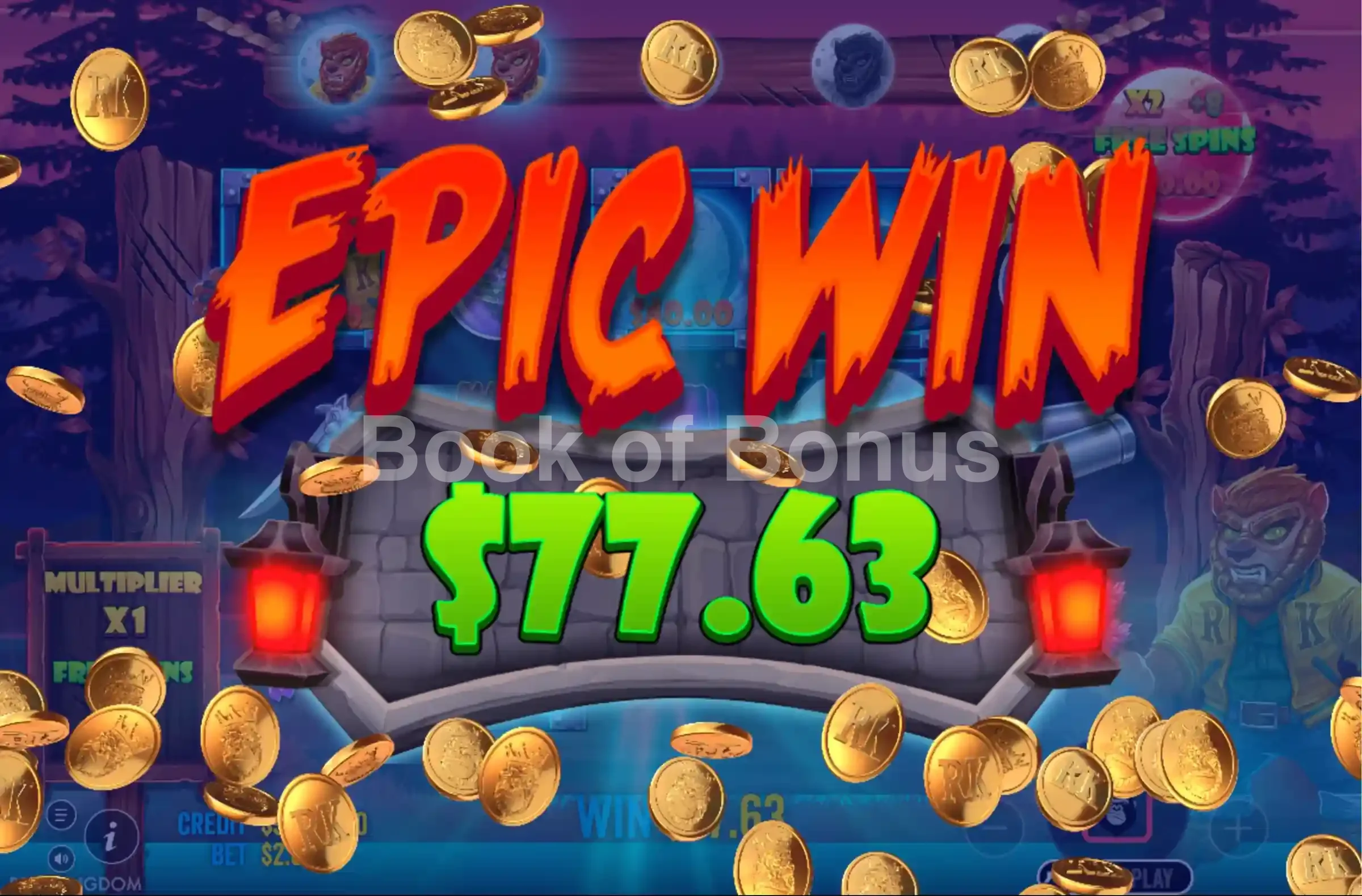Fangtastic Freespins par Pragmatic Play - gros gain