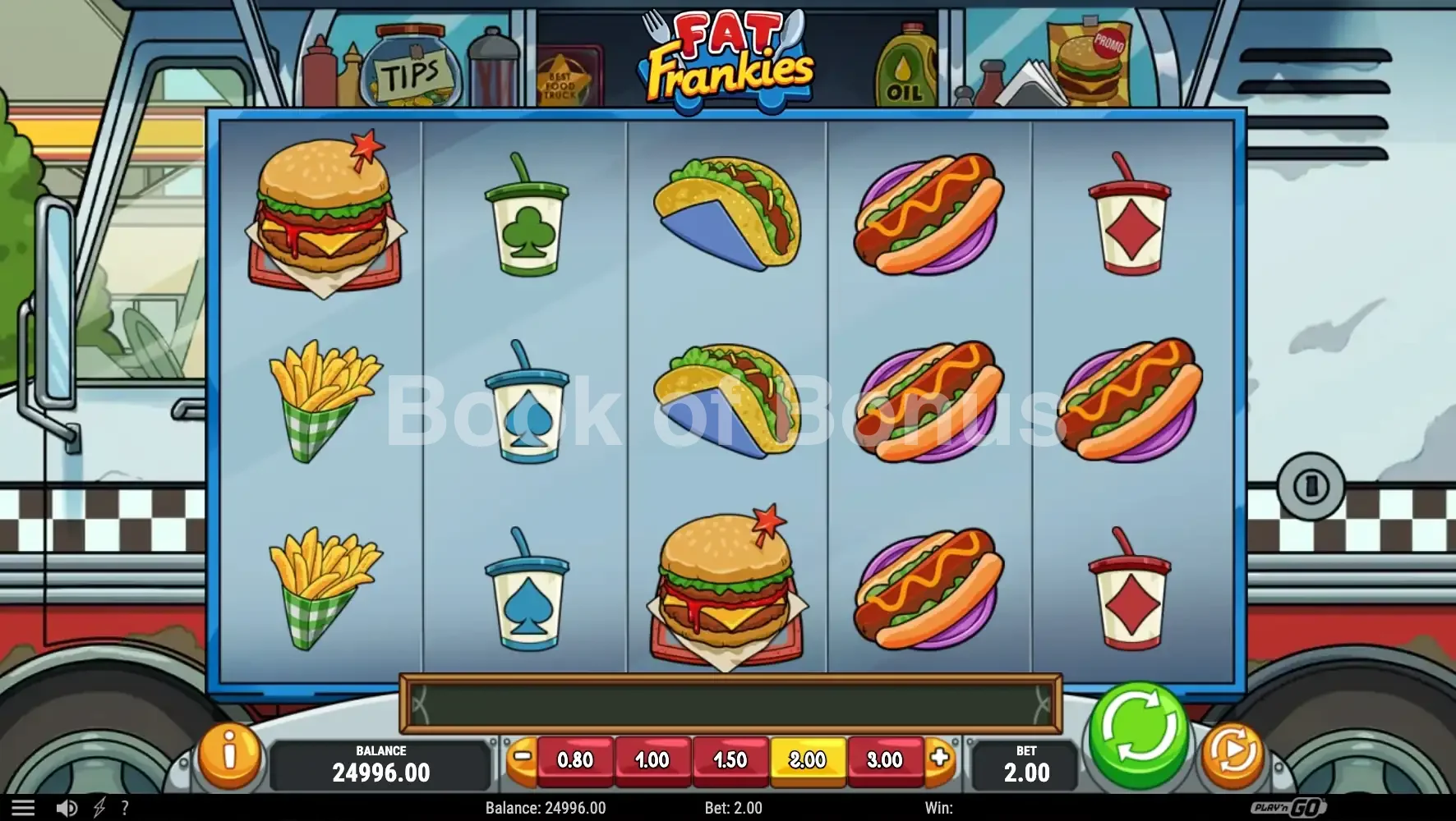 Fat Frankies par Play'n GO - base game 2