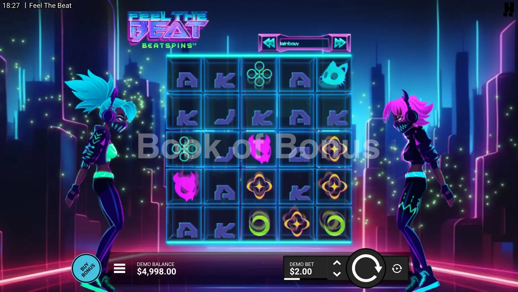 Jeu de base Feel the Beat