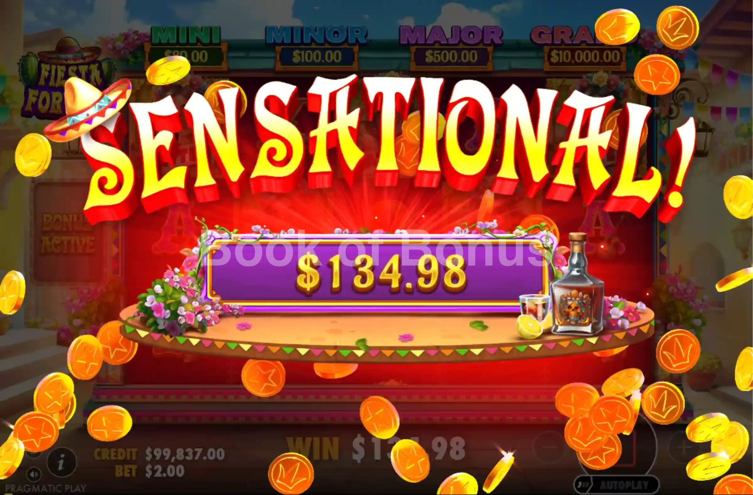 Fiesta Fortune par Pragmatic Play - gros gain