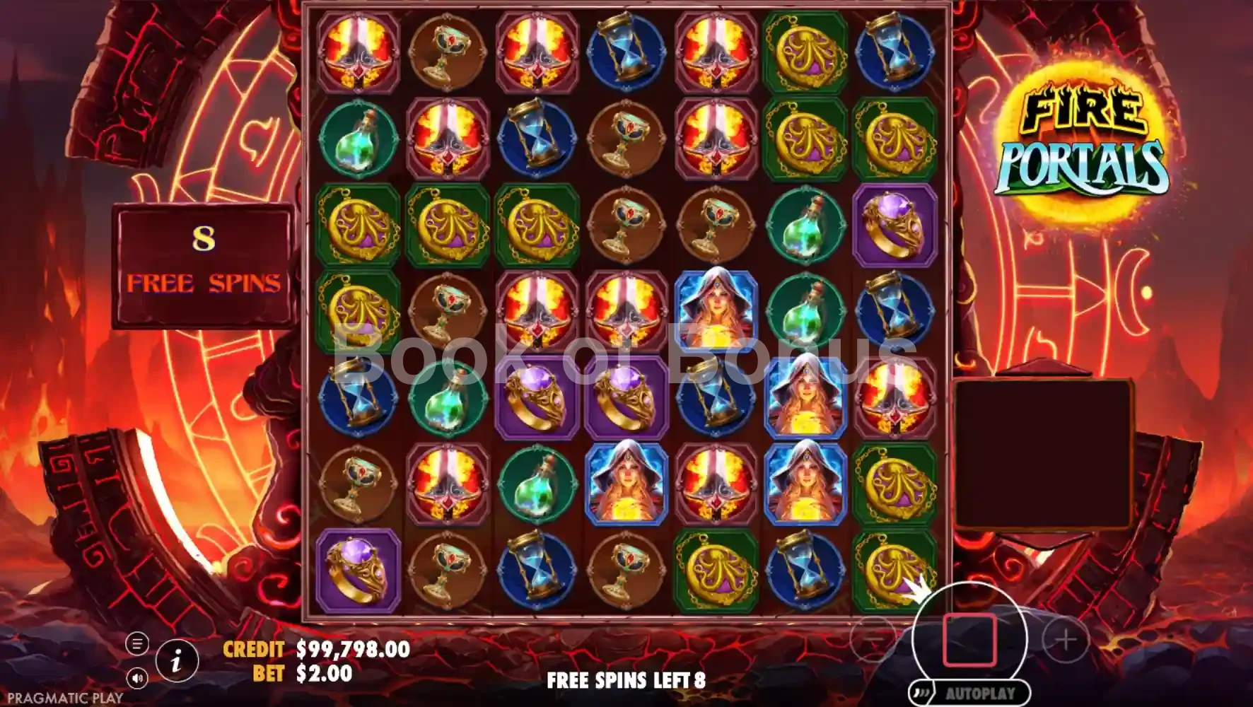 Fire Portals par Pragmatic Play - tours gratuits