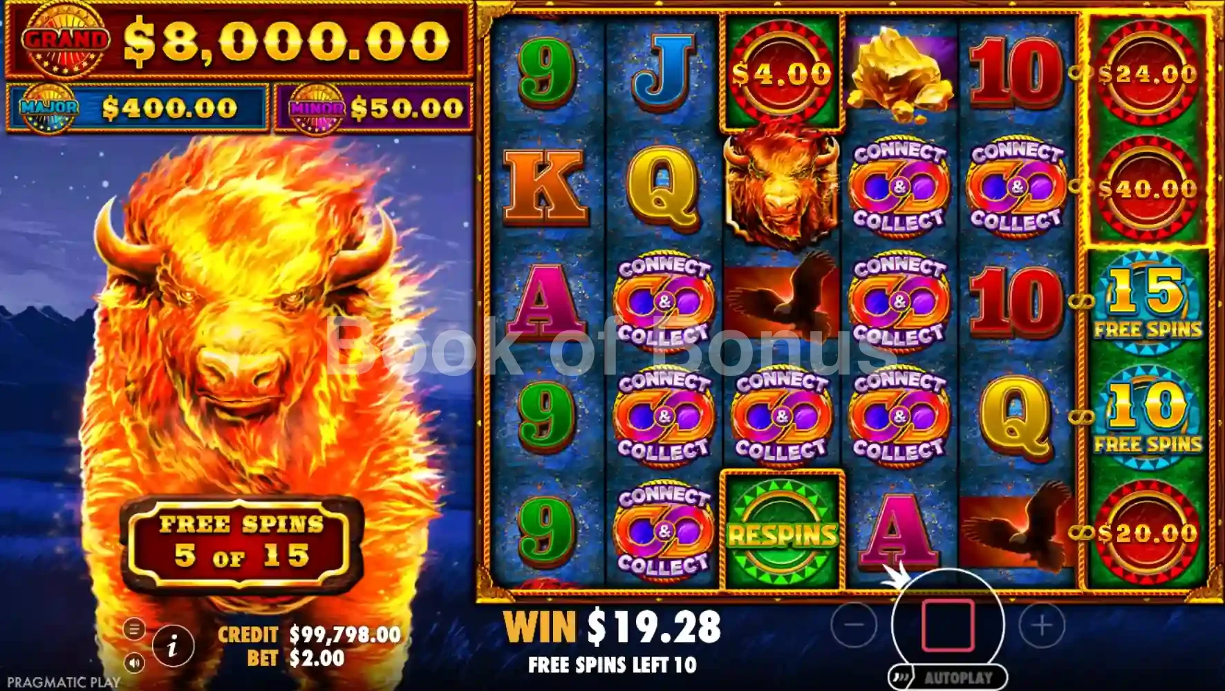 Fire Stampede 2 par Pragmatic Play - tours gratuits