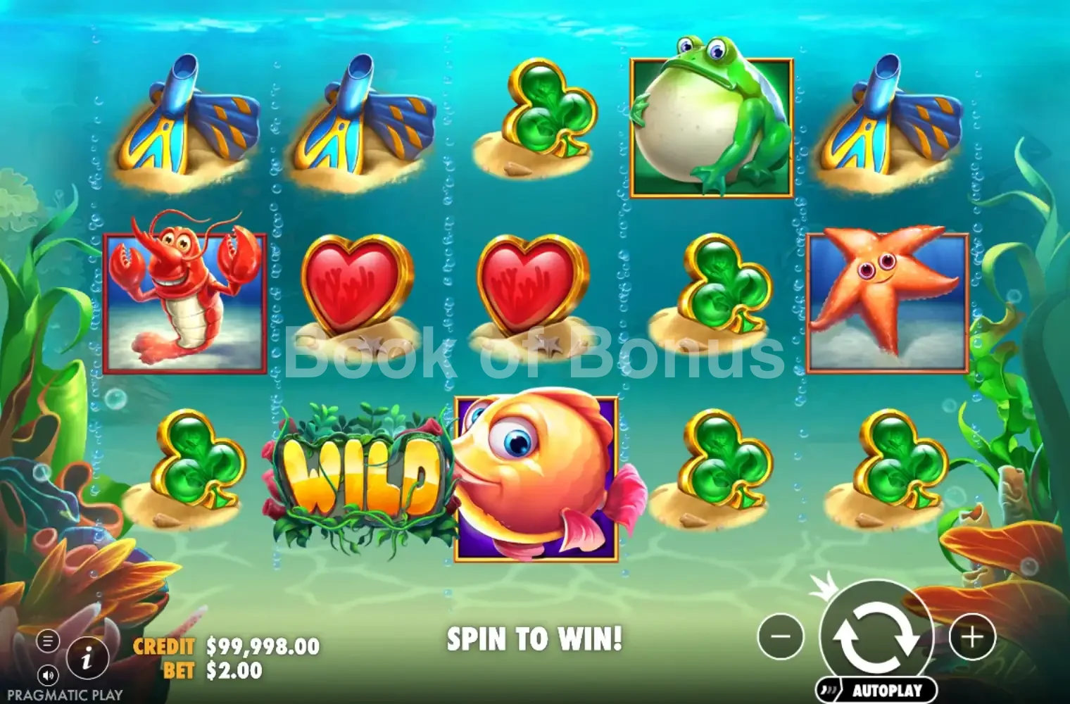 Fishin Reels par Pragmatic Play - jeu de base et disposition des rouleaux