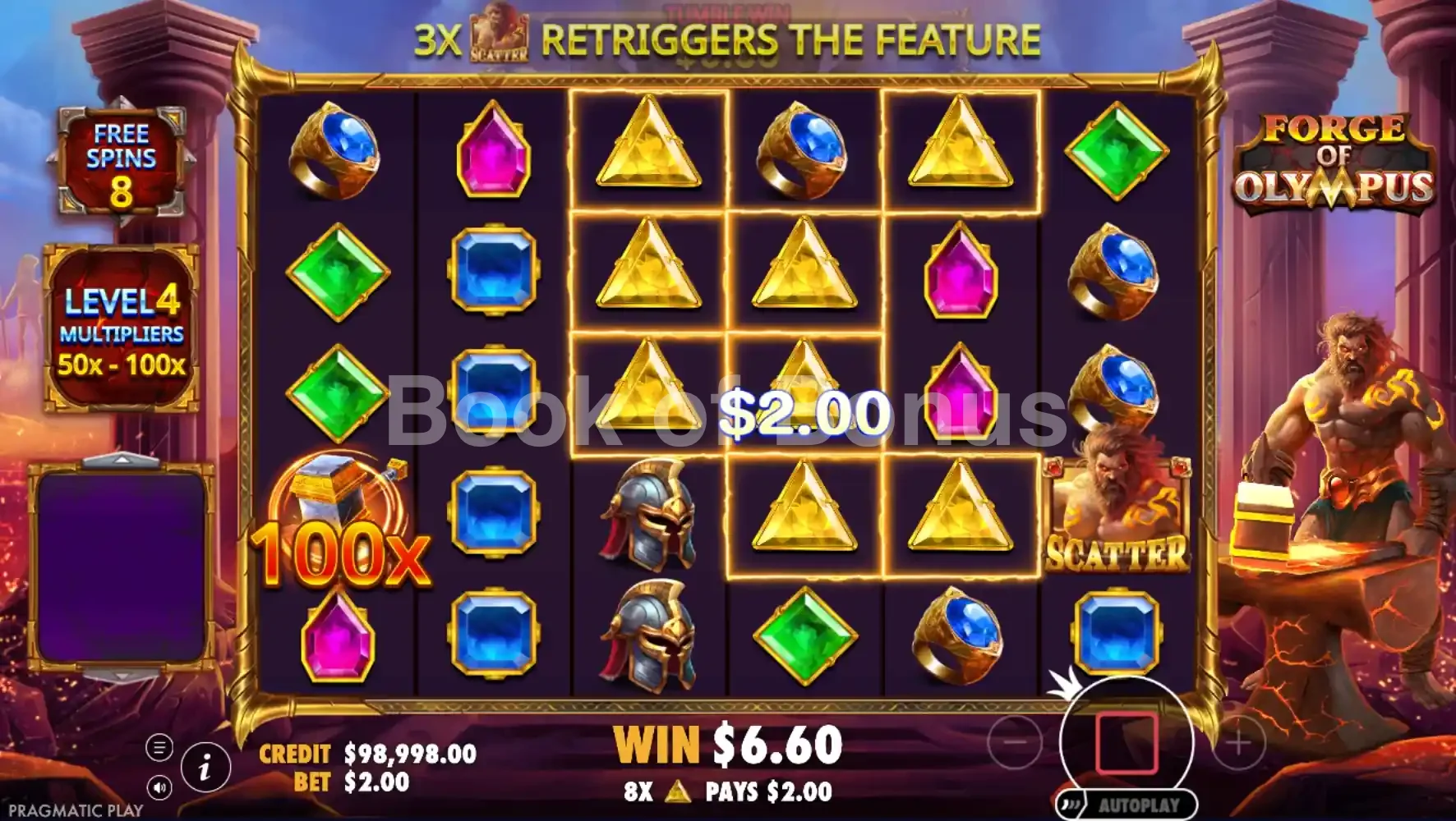 Tours gratuits Forge of Olympus