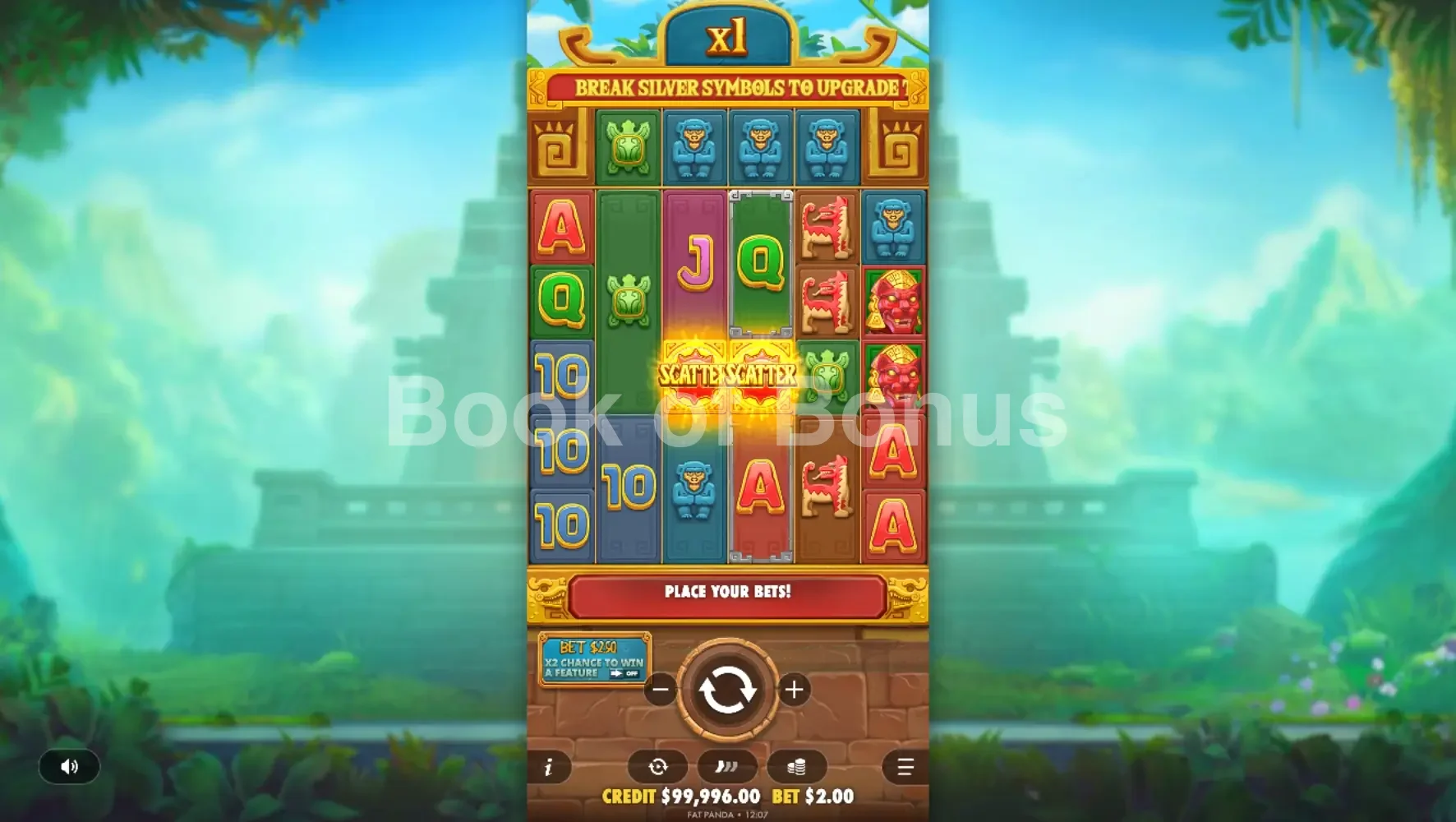 Fortune of Aztec par Pragmatic Play - base game 2