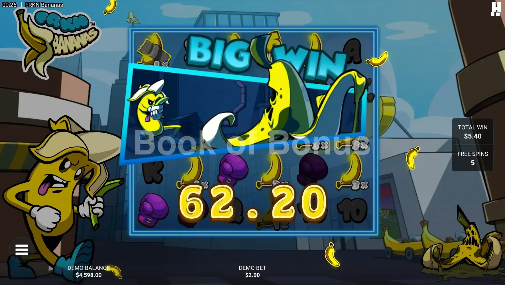 Gros gain FRKN Bananas