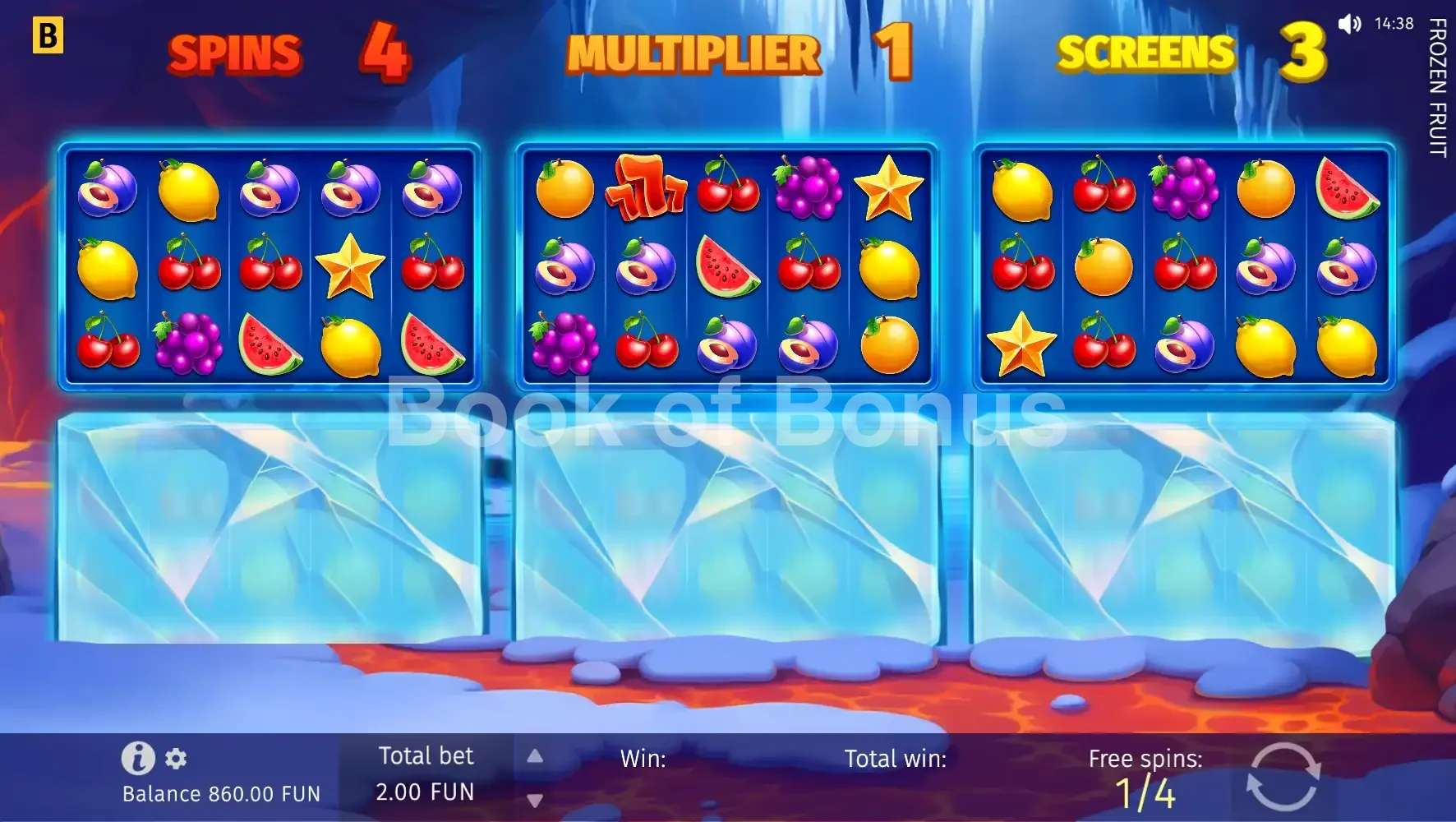 Frozen Fruit par BGaming - tours gratuits