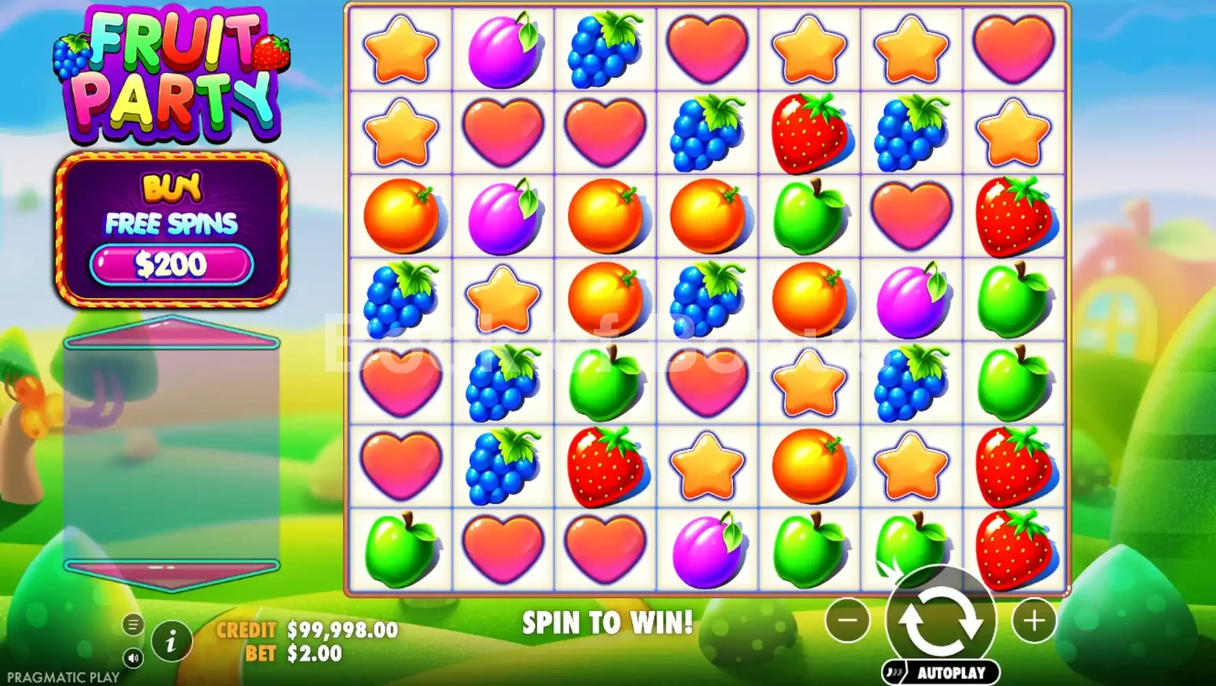 Jeu de base Fruit Party